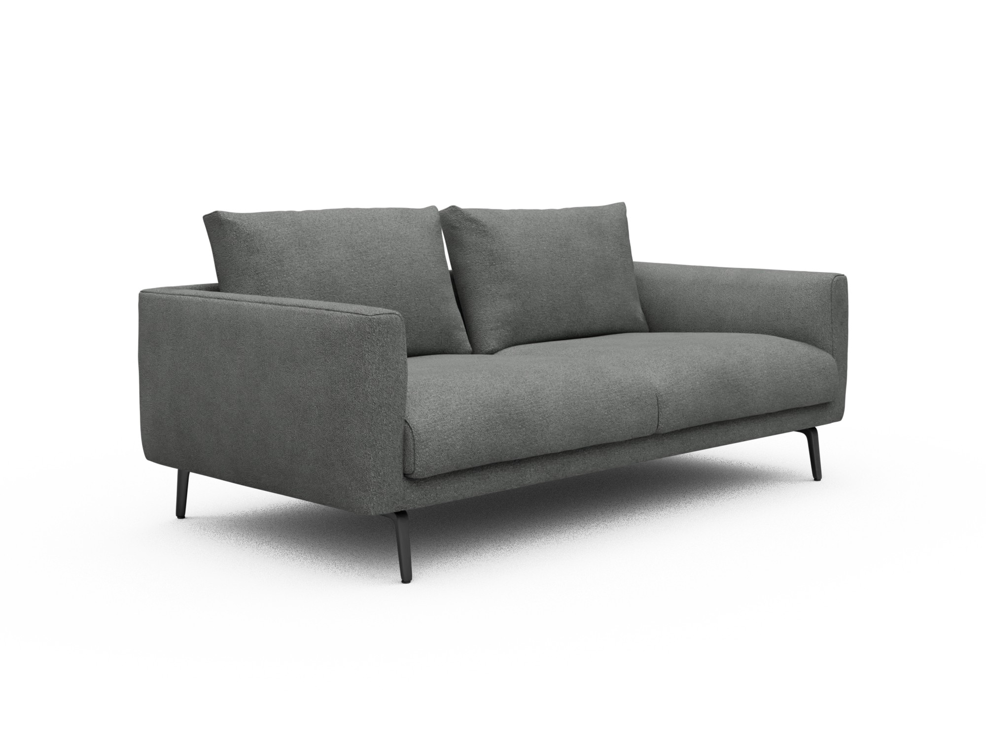 Skandi Home Sofa Karl 2-5-Sitzer Boucle-Ash-Grey moebelfaktor