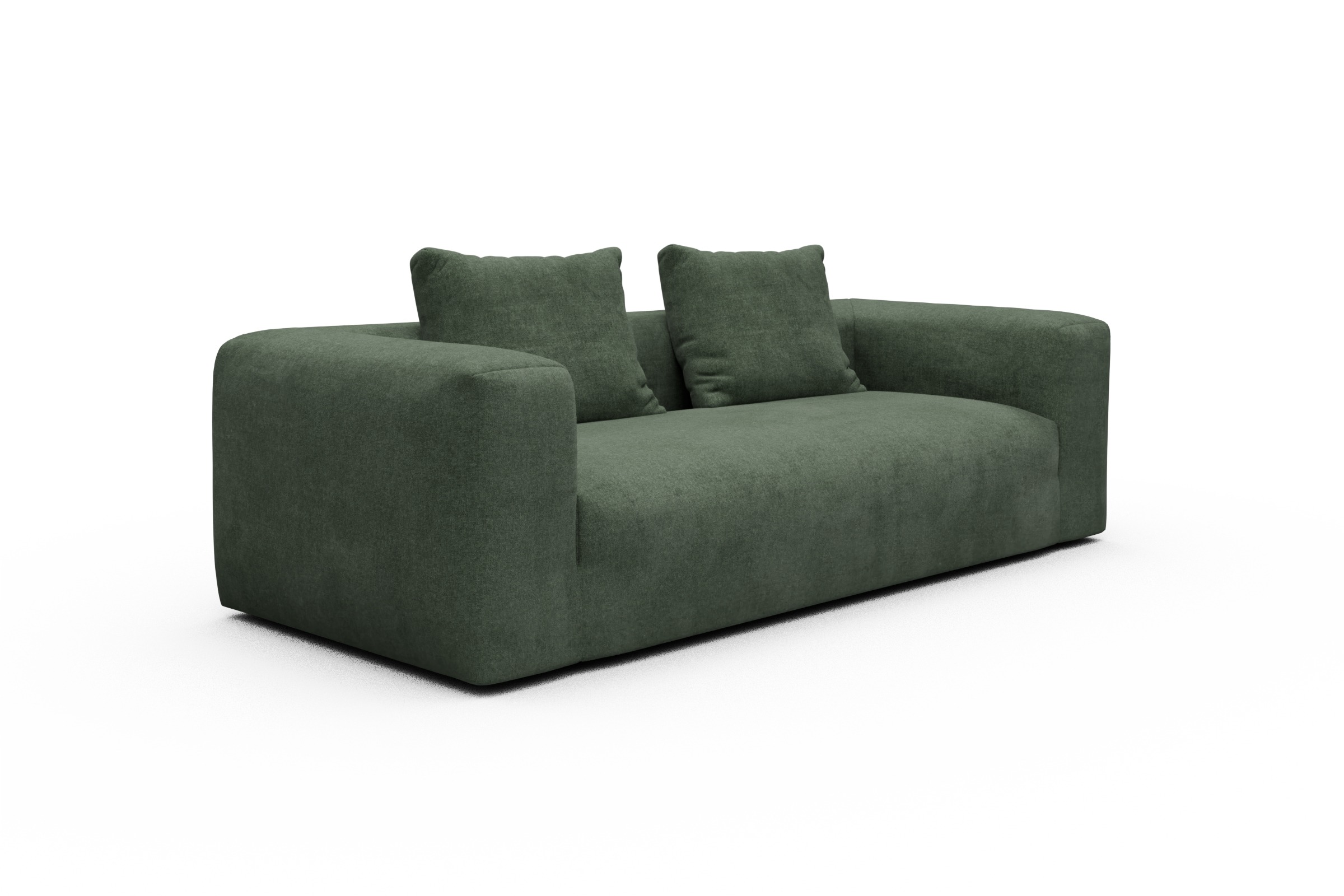 Sofa Fred 3-Sitzer Casone-Forest-Green