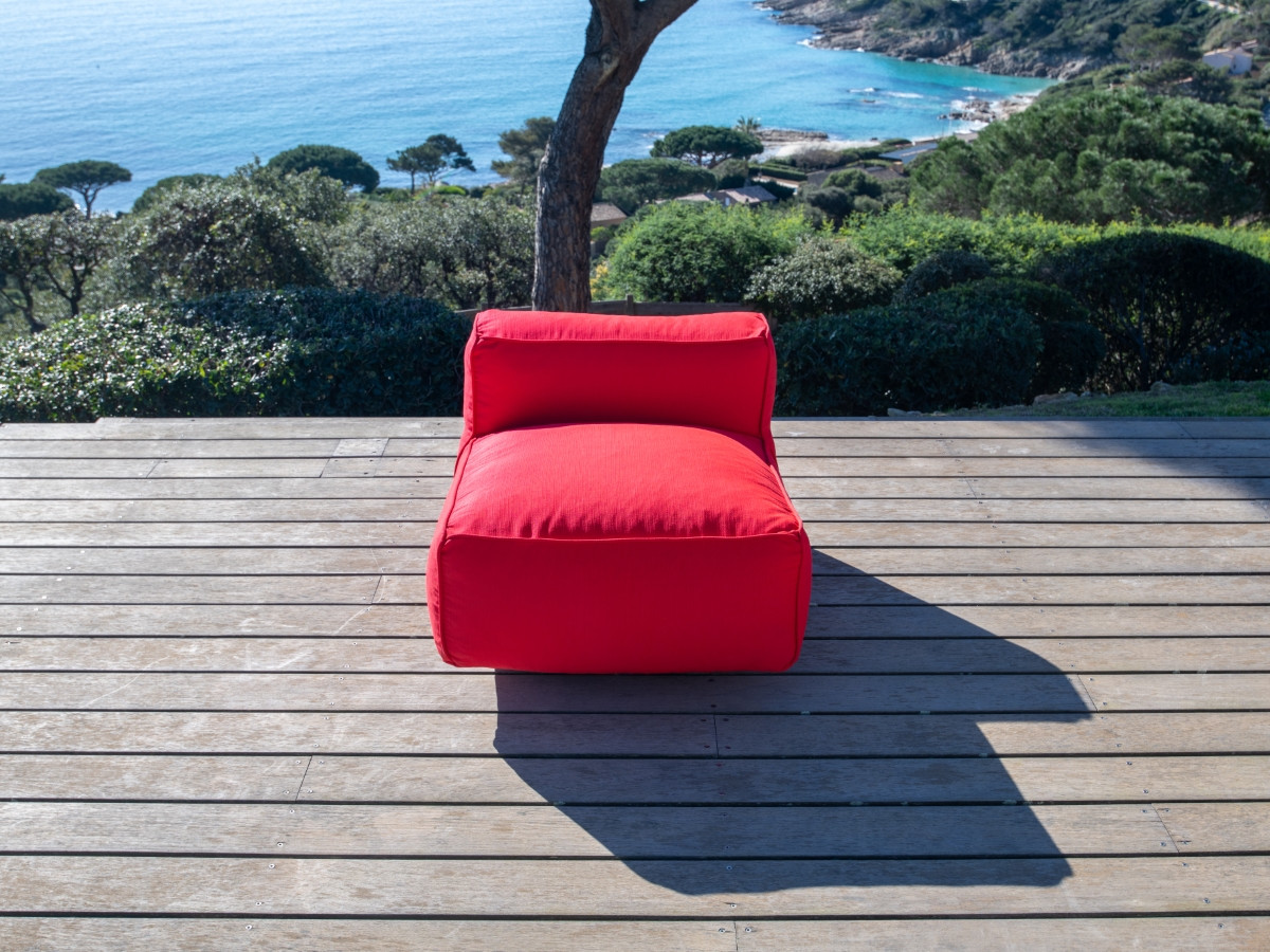 Bobochic Giulia Sofamodul 1-Sitzer Stoff Rot