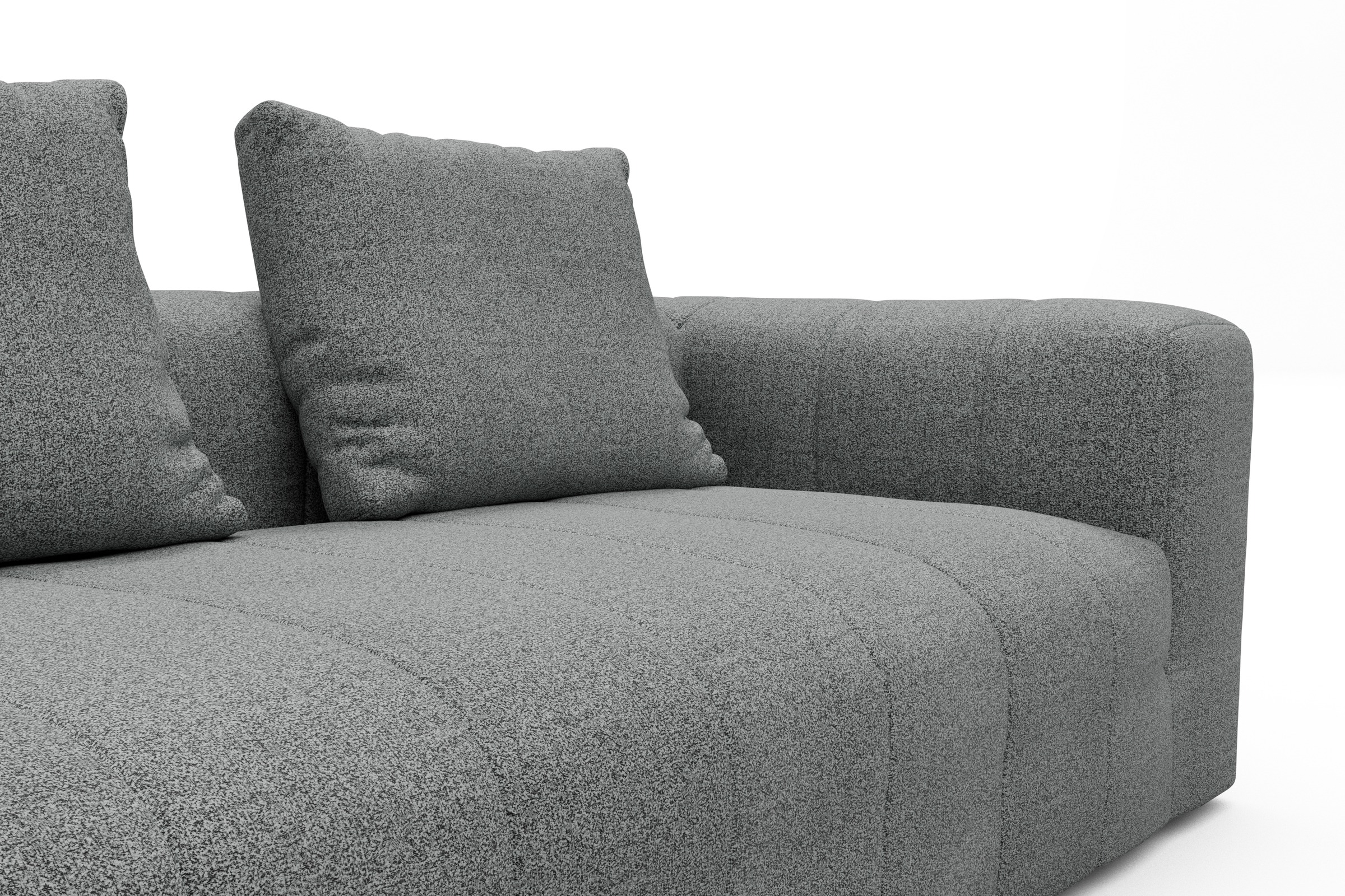 Sofa Hugo 3-Sitzer Aivi-Gravet-Grey