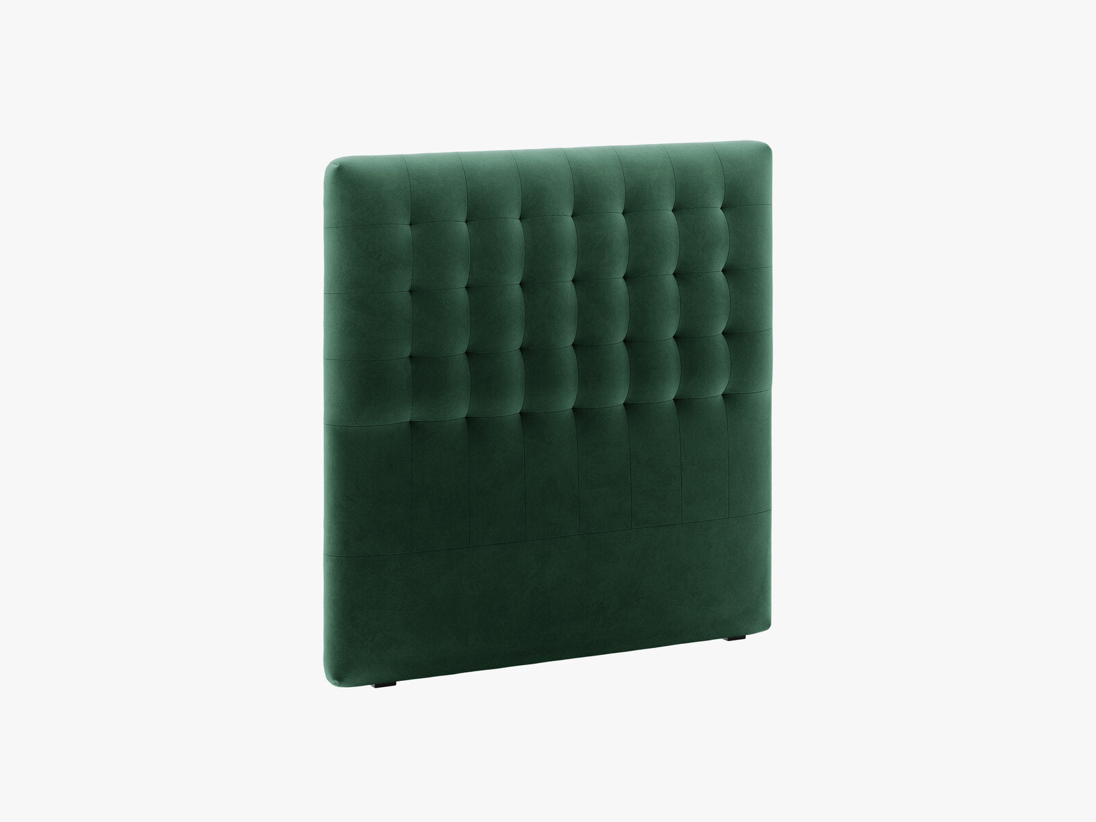 Micadoni Nova Samtiger Kopfteil 120 cm (H 120 cm) Samt Paris Grün 120x120