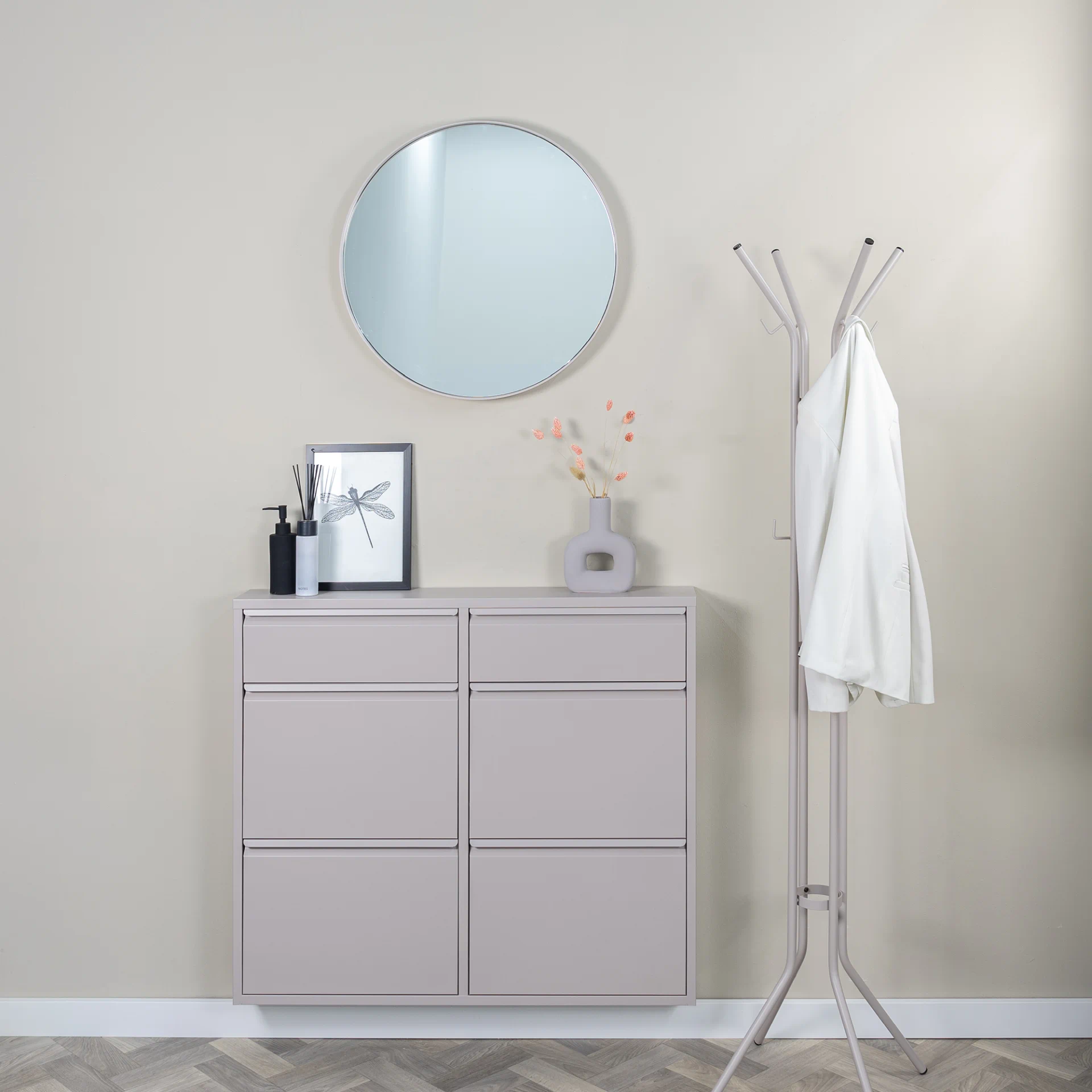 Spinder Design Garderobenständer Jessy Silky Taupe