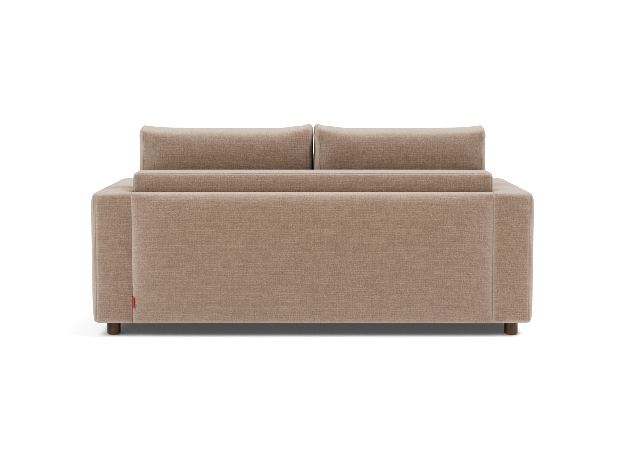 Schlafsofa Neah mit Standard-Armlehnen 160 Chenille Esina 417-Mocha