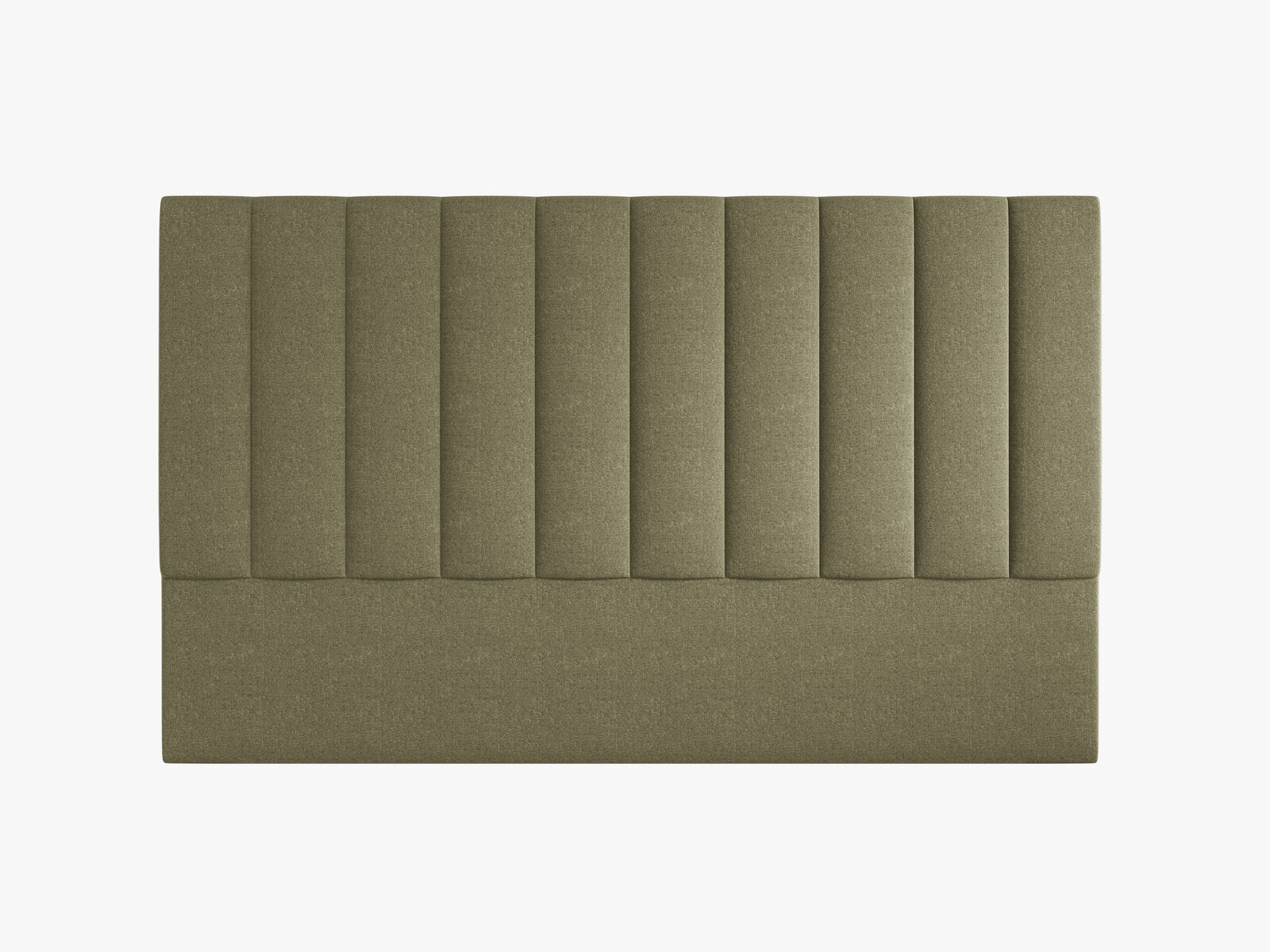 Micadoni Marl Polster-Kopfteil Chenille Eden Grün 200x120