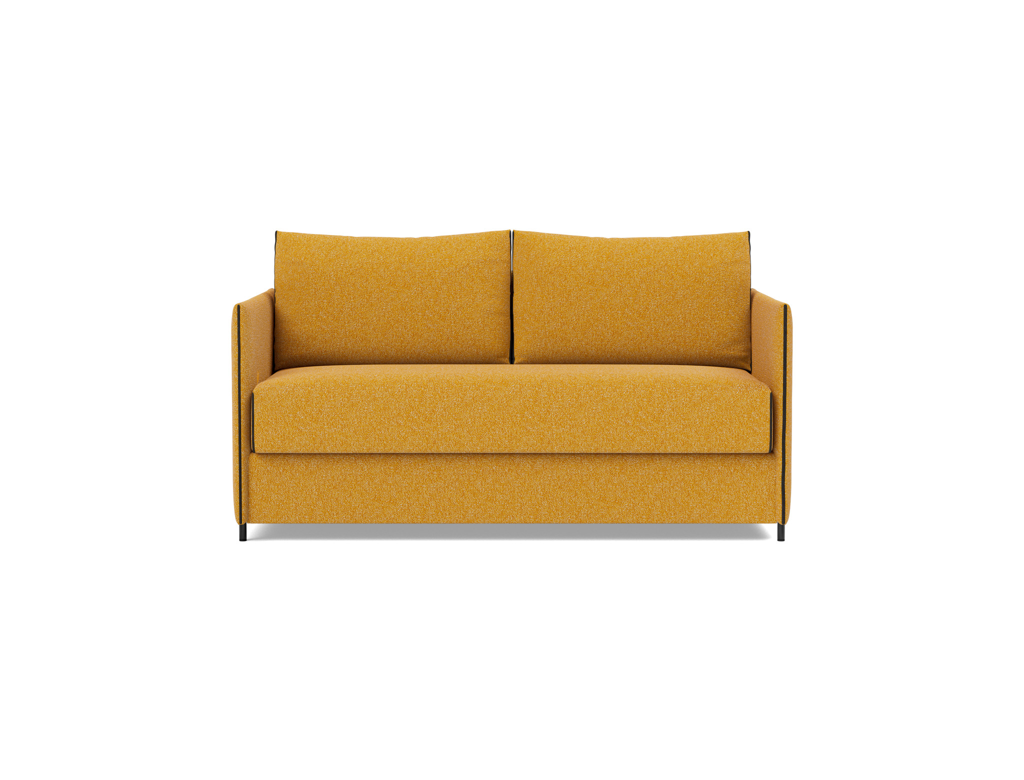 Schlafsofa Luoma Boucle Skandi 536-Ochre