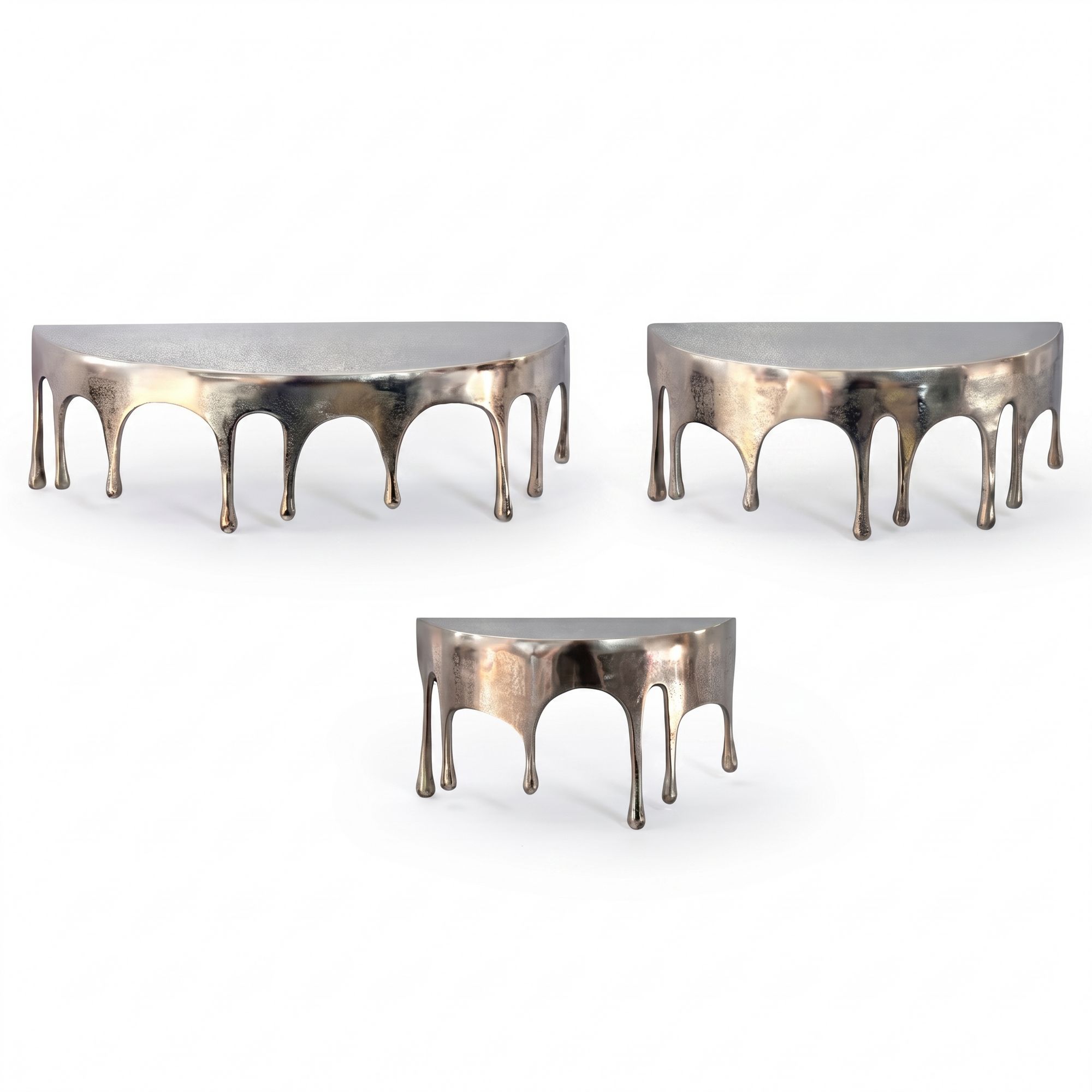 Wandregal Siggerud Aluminium Silber
