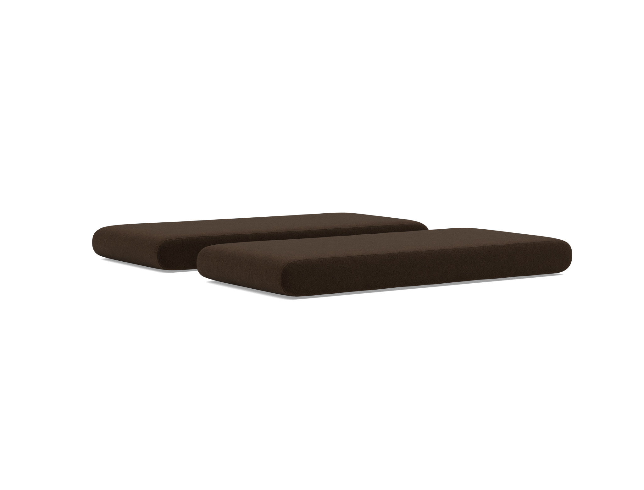 Tagesbett Circlus Strukturierter Stoff Taura 358-Chocco