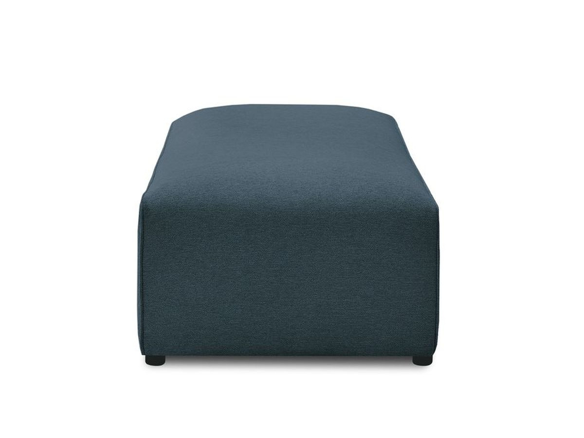 Bobochic Megeve Pouf Melange-Stoff Dunkelblau