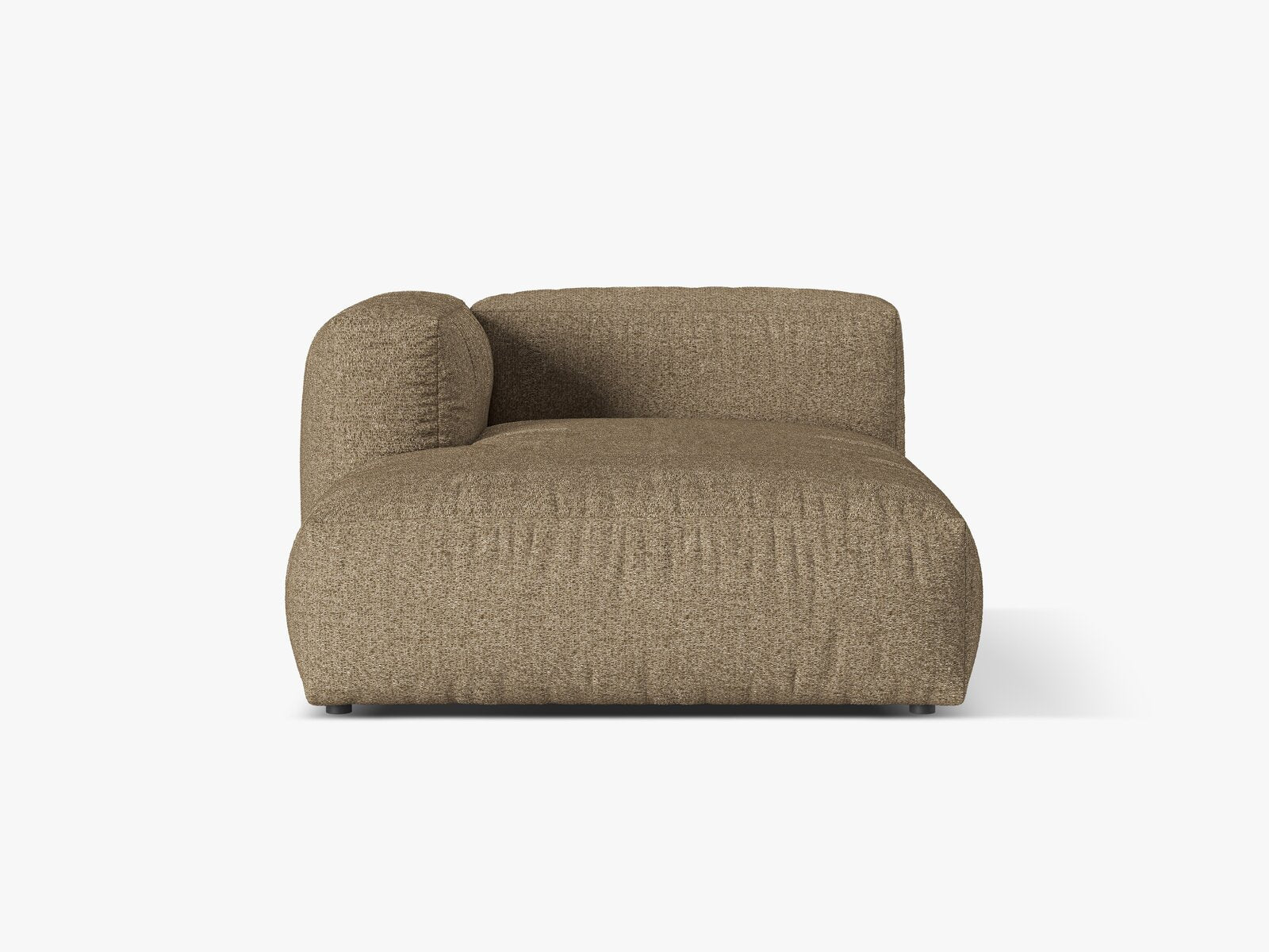 Micadoni Recamiere Martina 1-Sitzer Links Boucle Monet Cappuccino