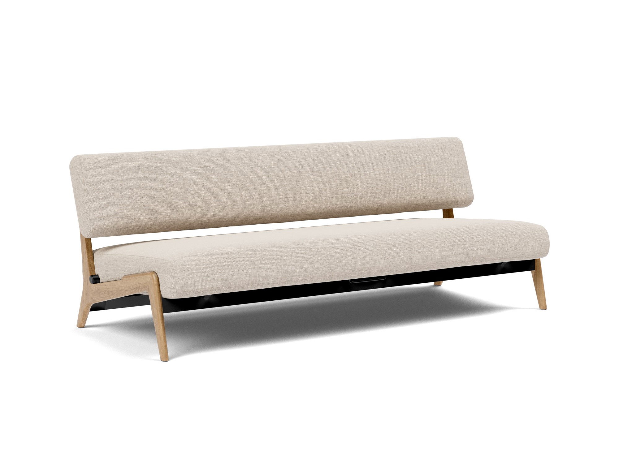 Tagesbett Nolis Webstoff Blida 612-Sand-Grey