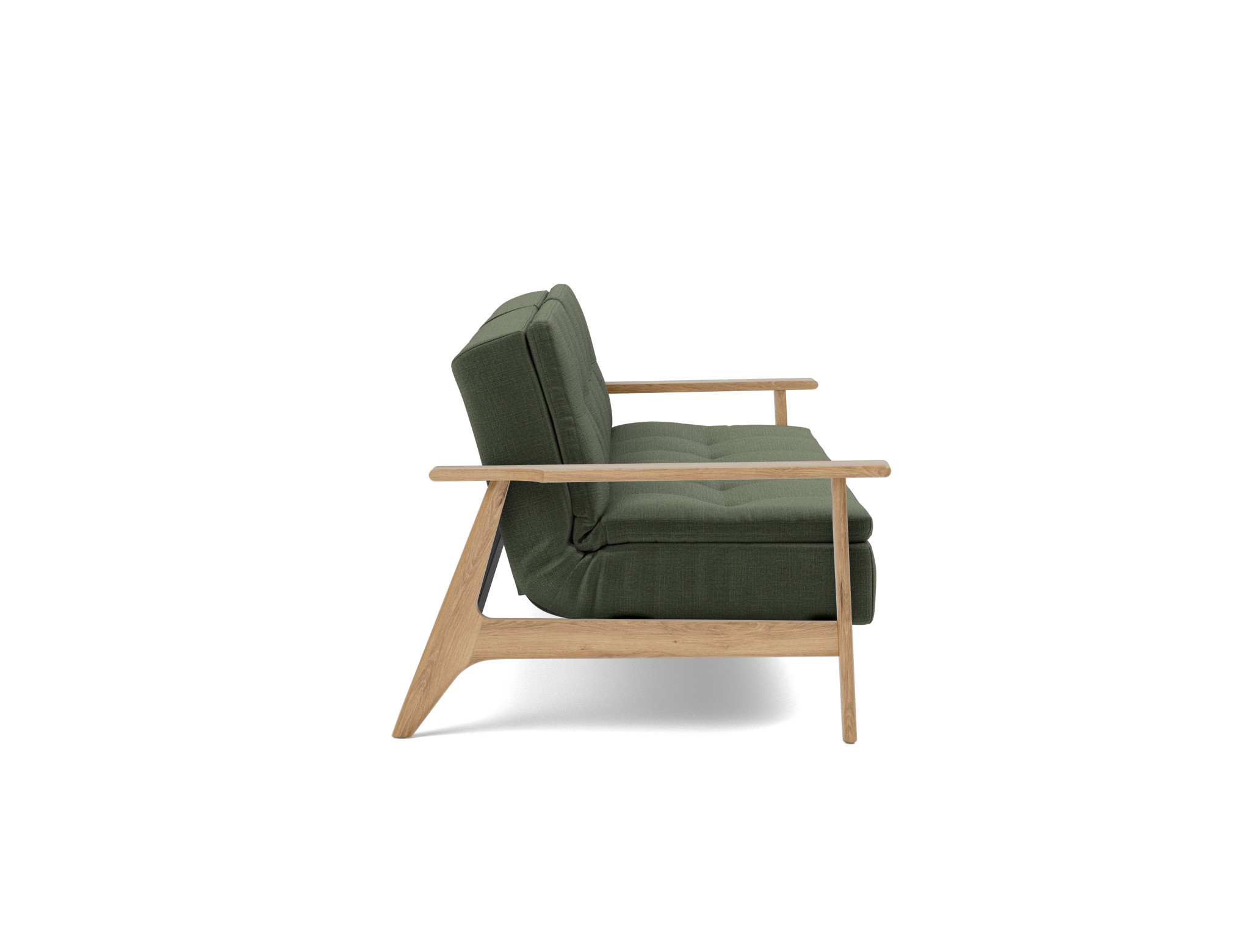 Schlafsofa Dublexo Frej Chenille Esina 413-Olive-Green