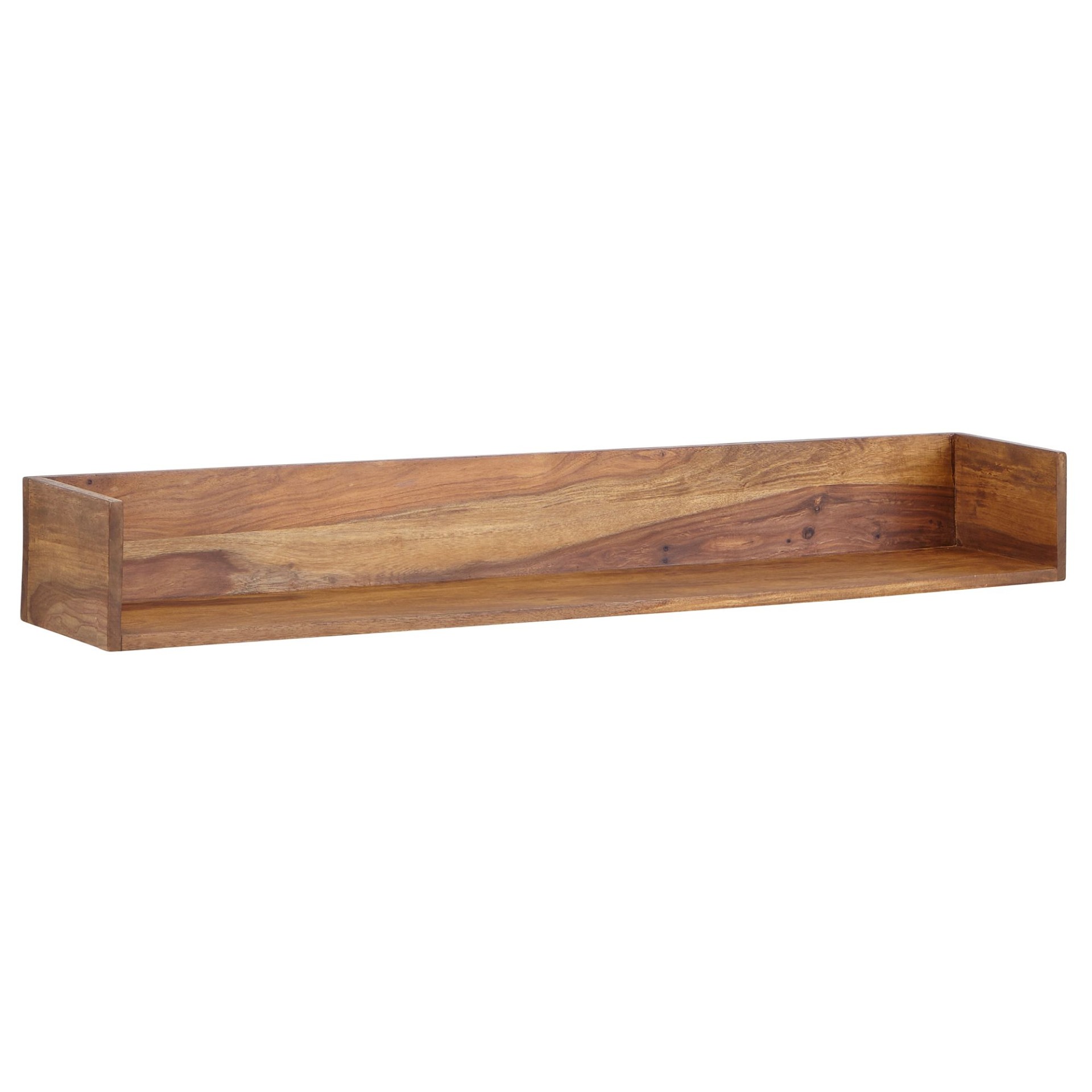 Wandregal Landeyjar Sheesham Massivholz 120 × 20 × 15 cm