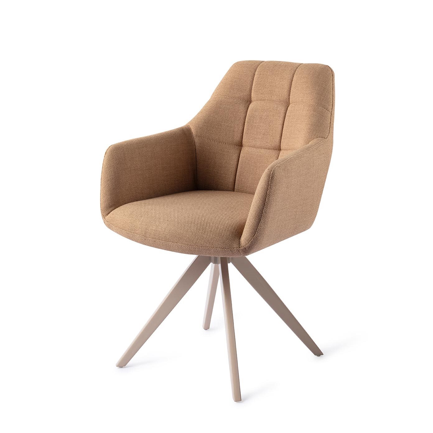 Jesper Home Esszimmerstuhl Noto Toasted-Toffee Turn Beige