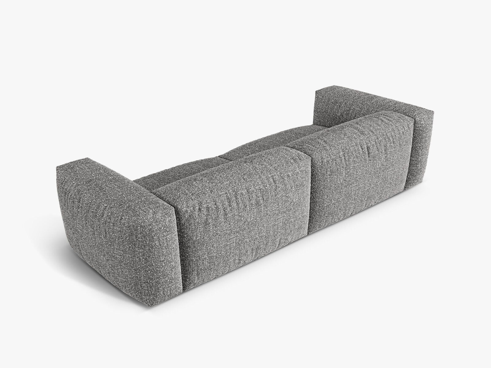 Micadoni Sofa Martina 4-Sitzer Boucle Monet Graphit