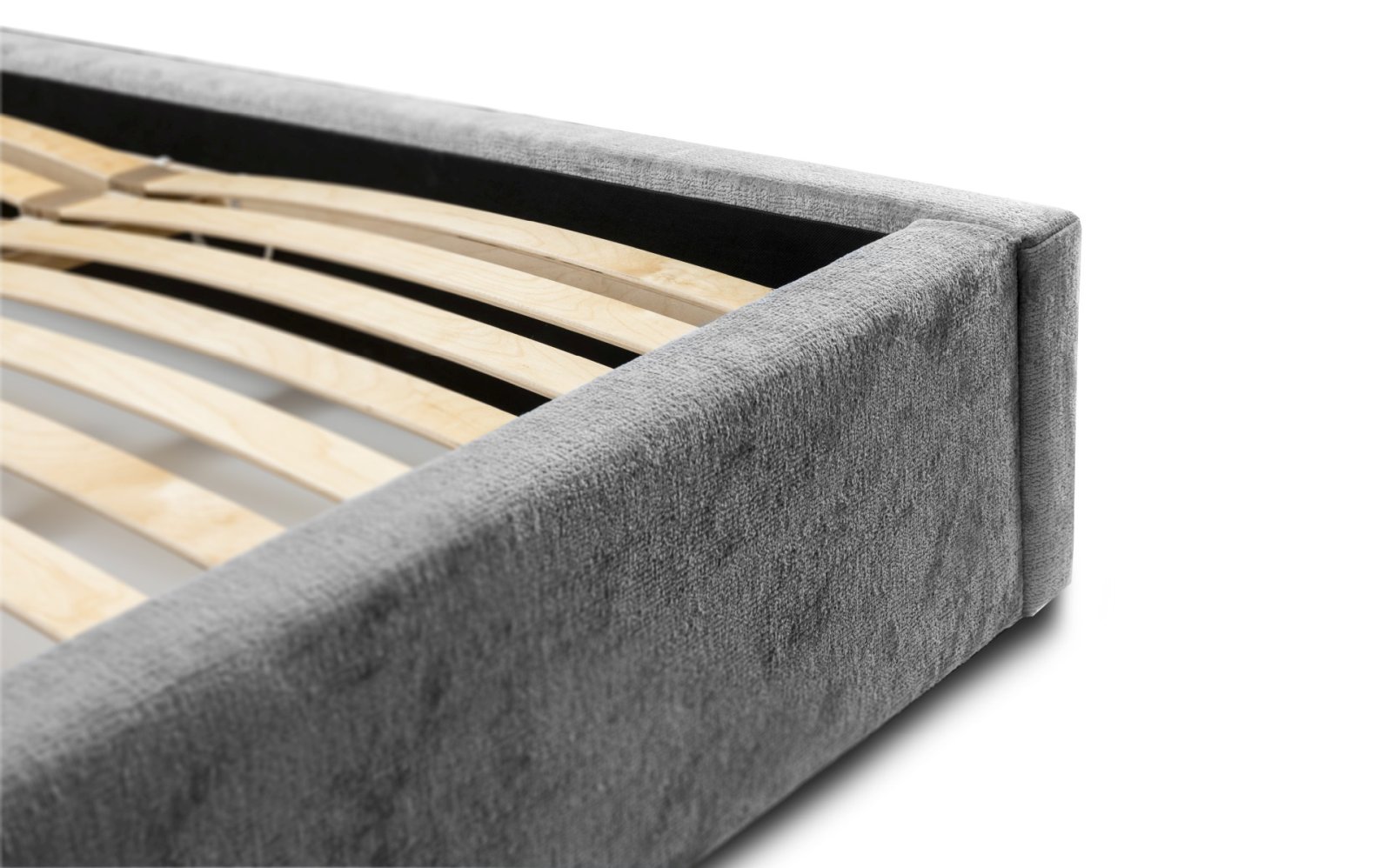 Polsterbett Velo-I Chenille 180x200 mit Metallrahmen Perfect Harmony 85