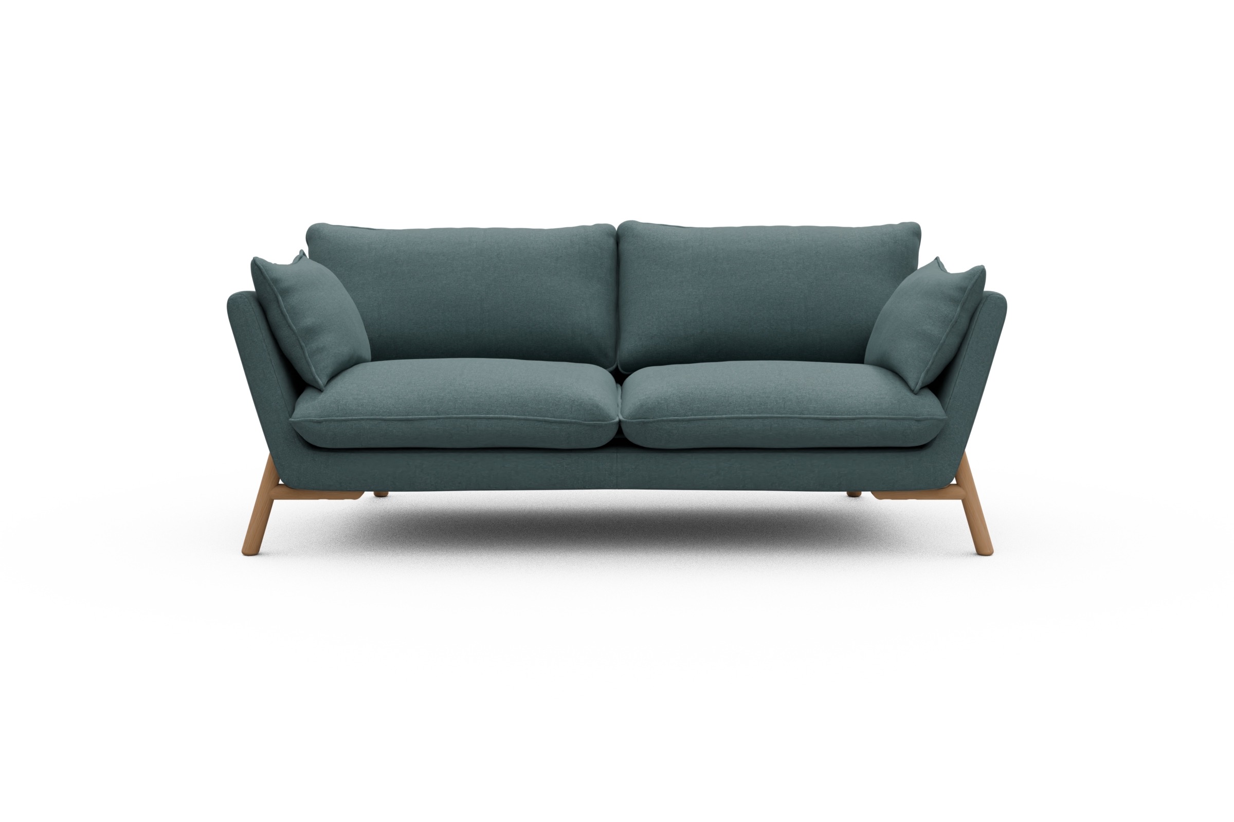 Skandi Home Sofa Emil 2-Sitzer Beinfarbe Eiche Natur Satya-Niagara moebelfaktor