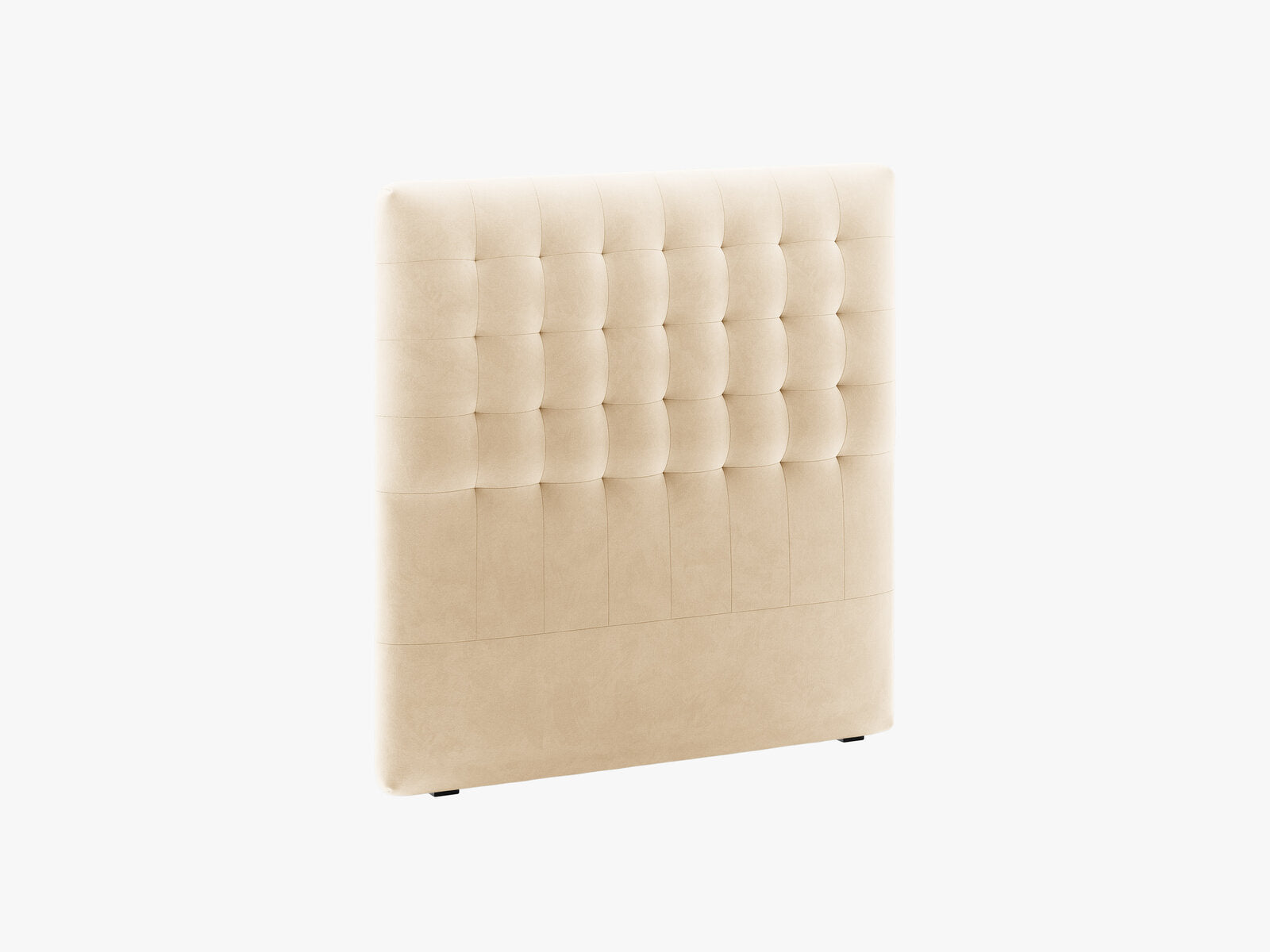 Micadoni Nova Samtiger Kopfteil 120 cm (H 120 cm) Samt Paris Nude 120x120