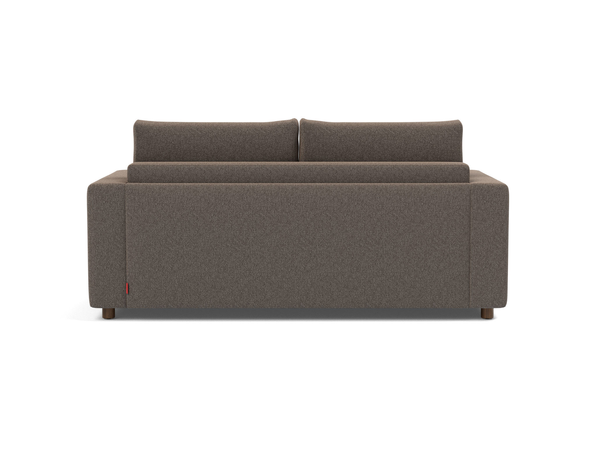 Schlafsofa Neah mit Standard-Armlehnen 160 Boucle Skandi 530-Taupe