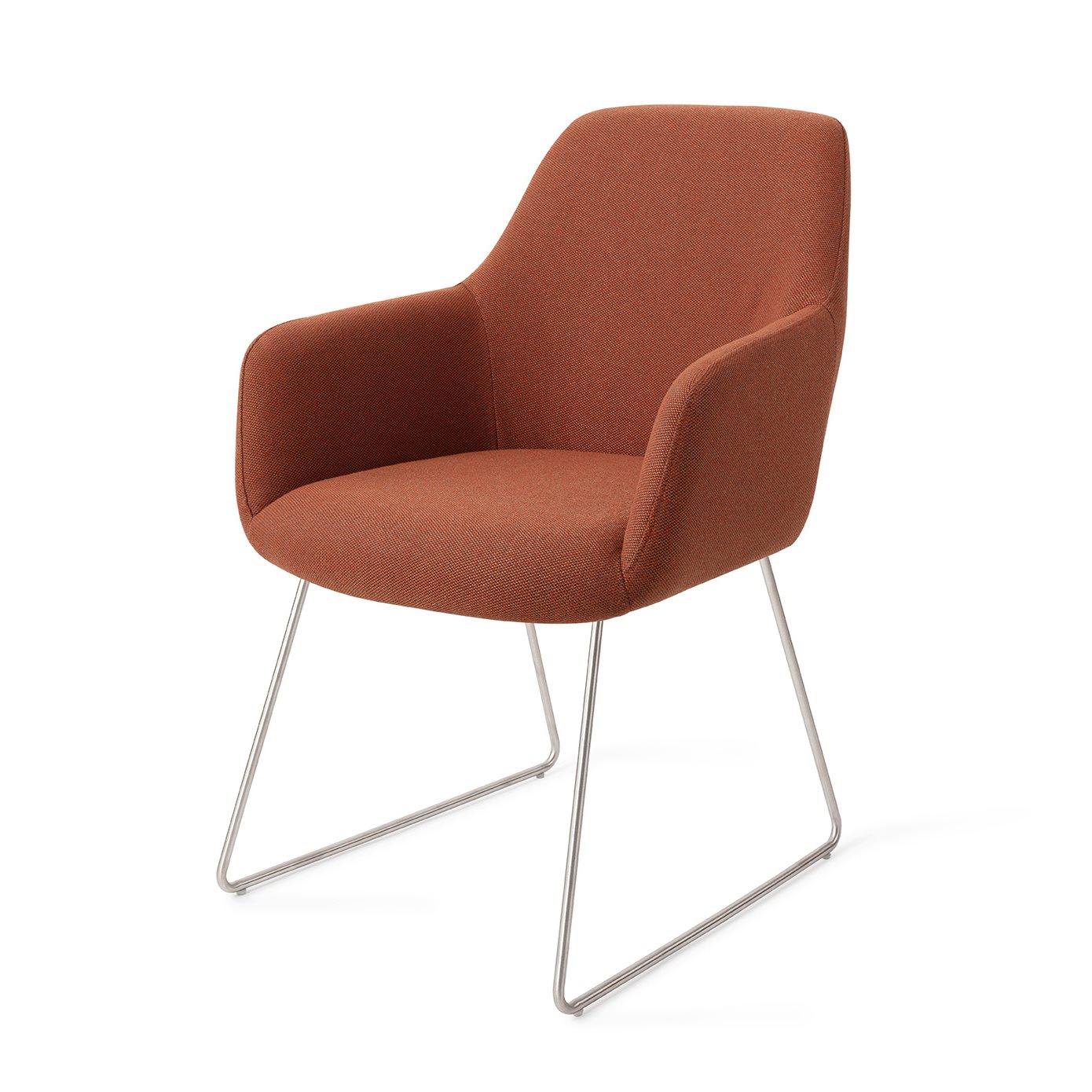 Jesper Home Esszimmerstuhl Hiroo Hearth-Harmony Slide Stahl