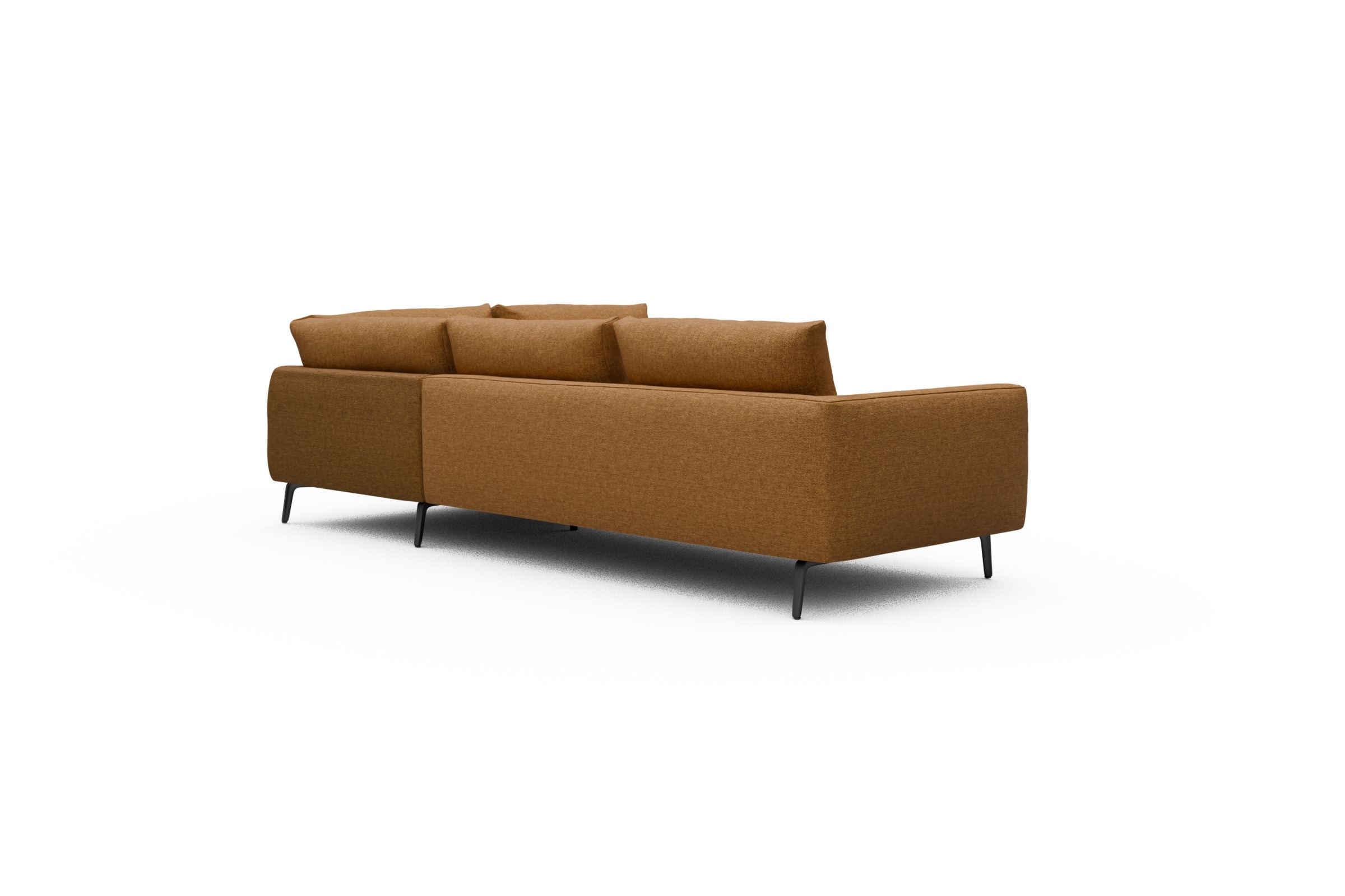 Ecksofa Karl Relax-Ecke rechts mit 2,5-Sitzer Sama-Cur