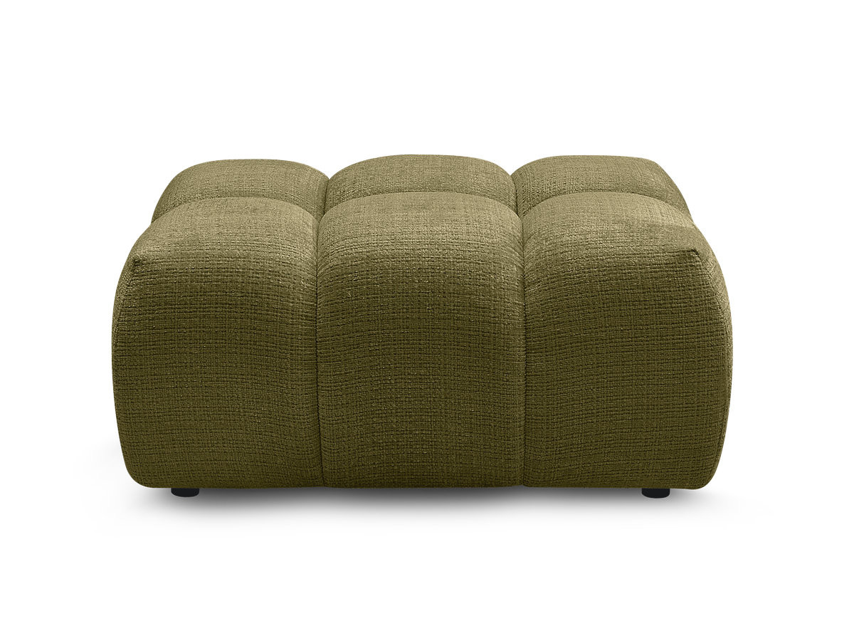 Bobochic Melisse Pouf Strukturstoff Grün