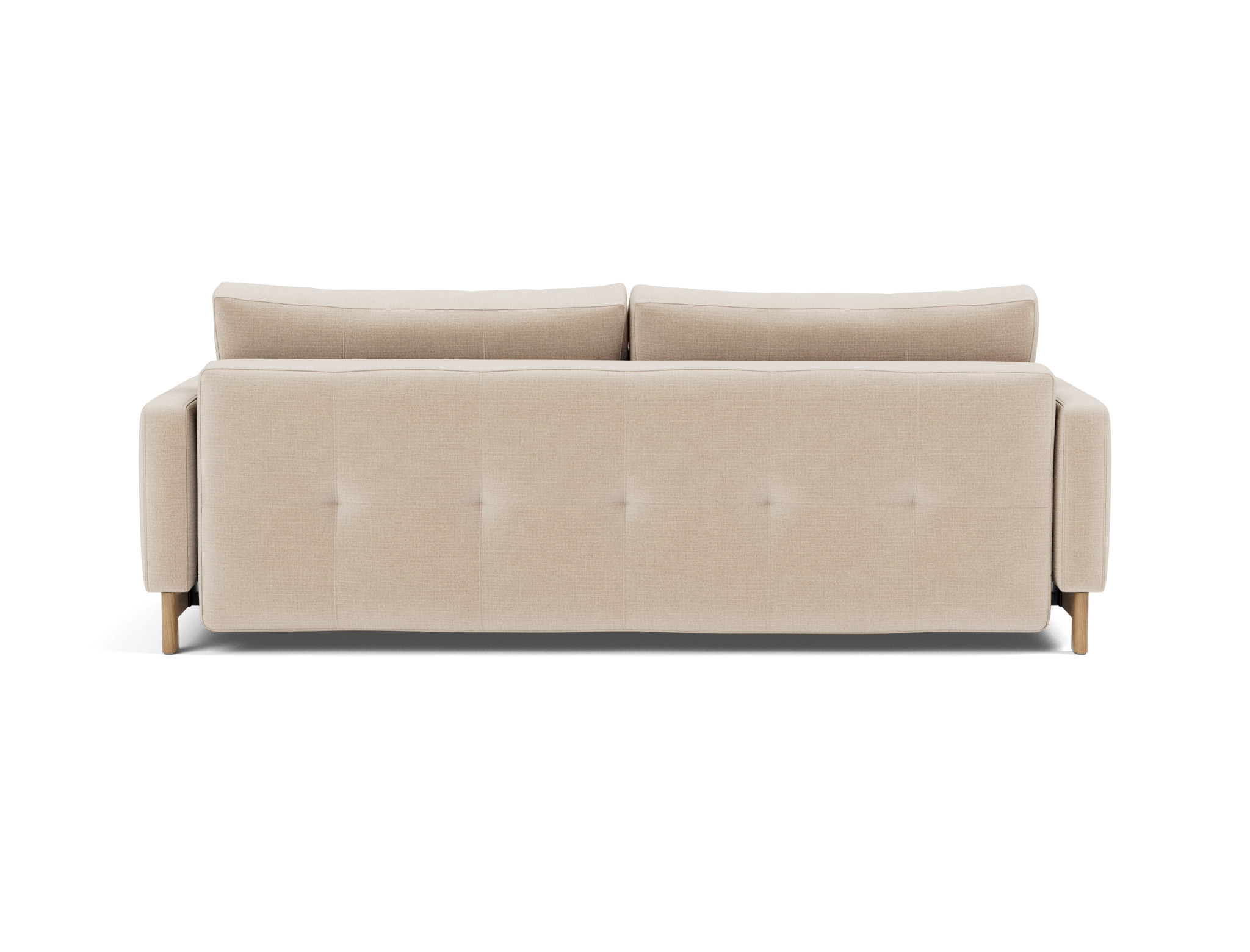 Schlafsofa Pyxis D.E.L. Chenille Esina 410-Almond-Beige