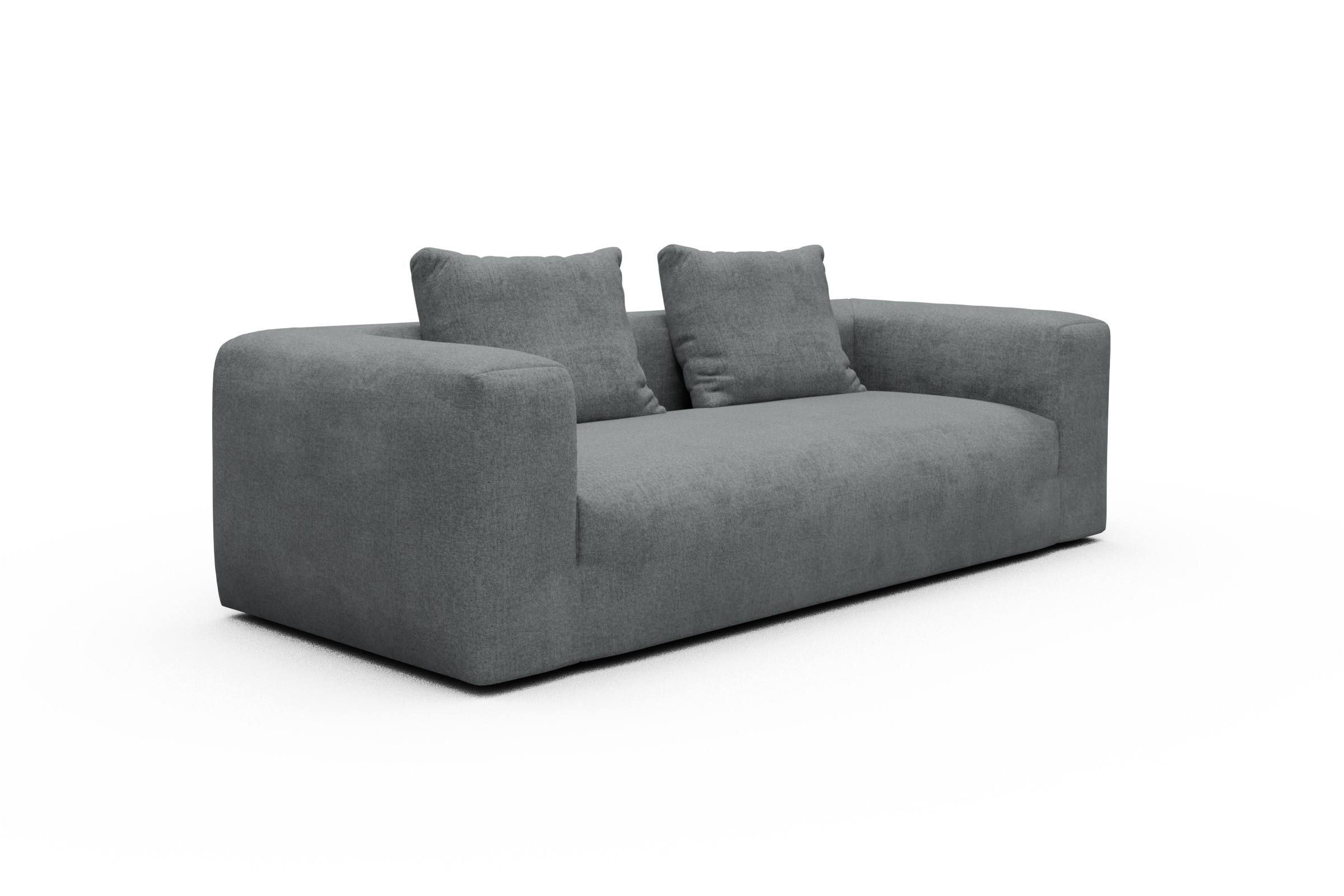 Sofa Fred 3-Sitzer Casone-Gravel-Grey
