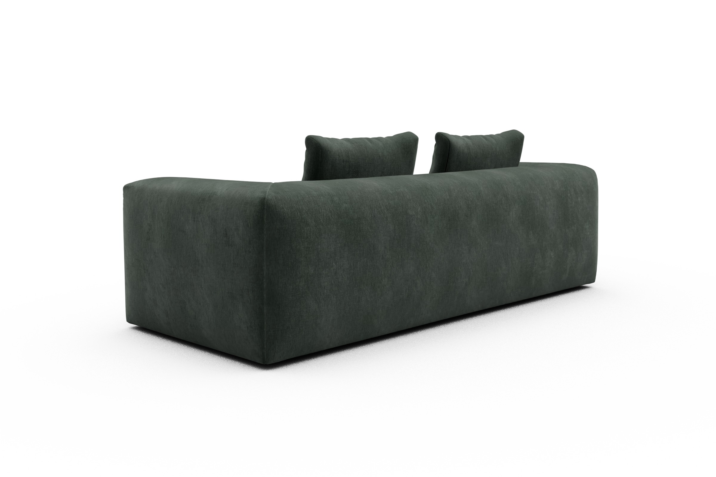 Sofa Fred 3-Sitzer Smooth-Laurel-Green