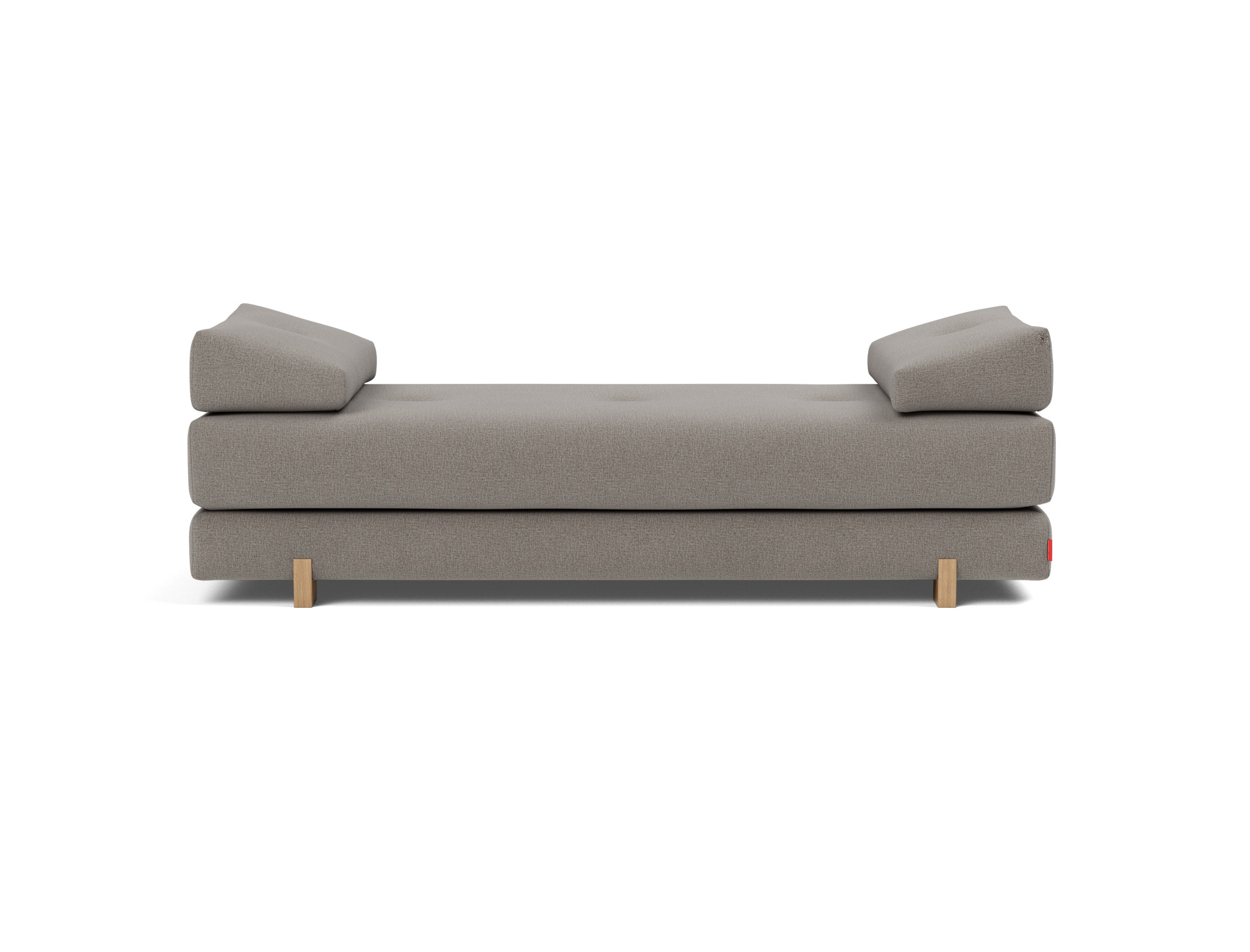 Tagesbett Sigmund Flachgewebe Mixed Dance 521-Grey Beine Drip Eiche