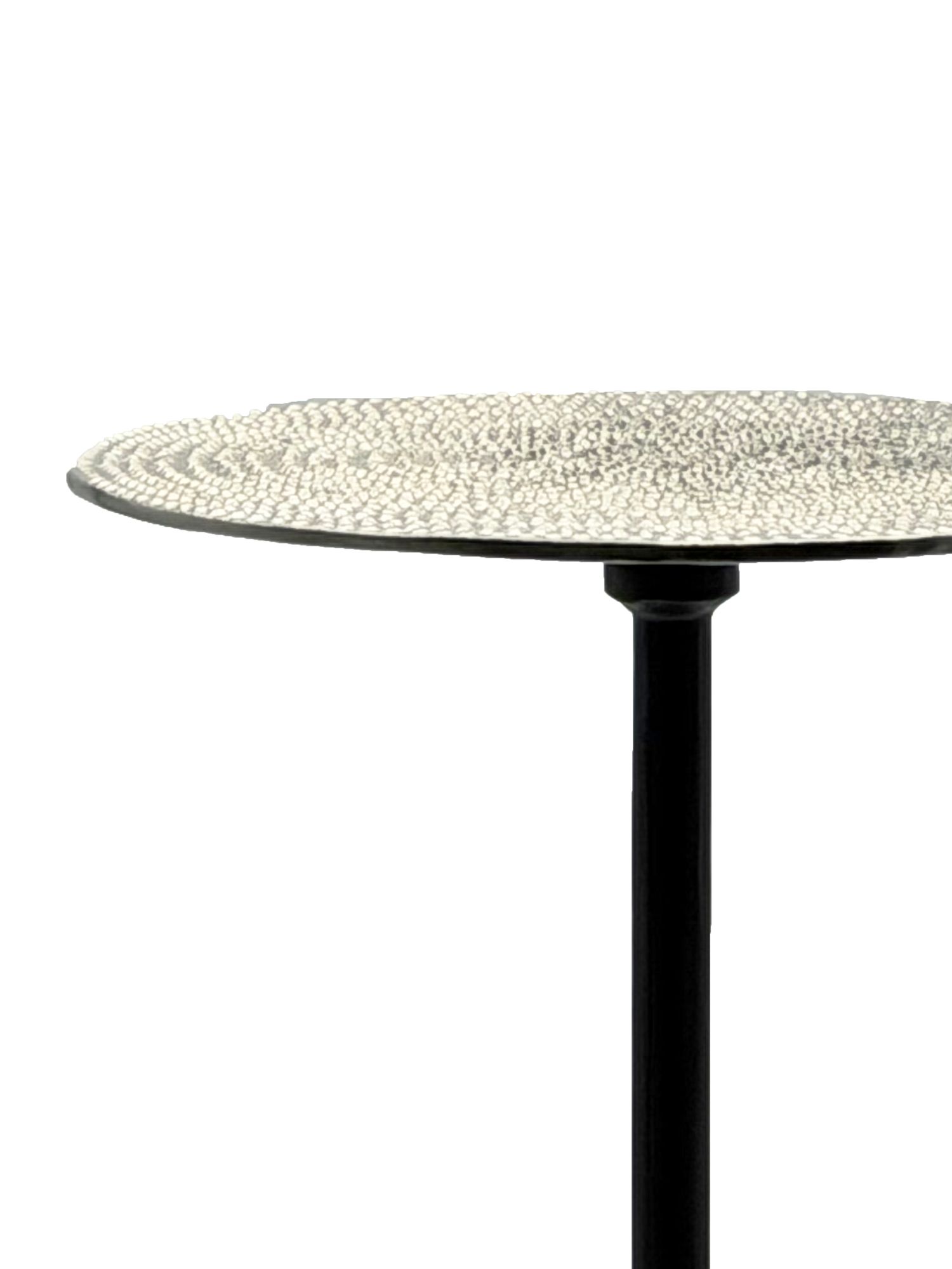 Beistelltisch Selbu Aluminium Silber Ø 29 × H 60 cm