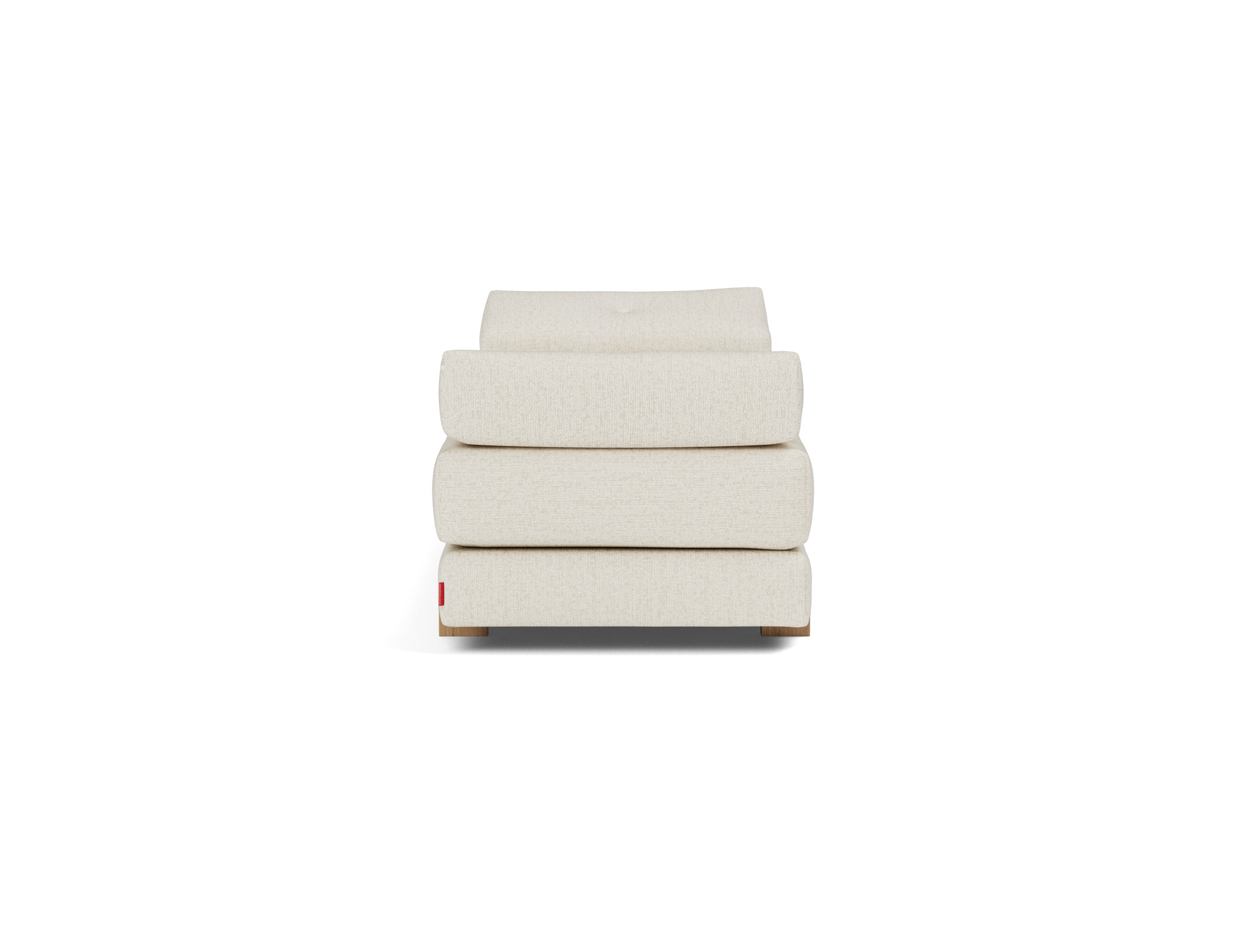 Tagesbett Sigmund Boucle Skandi 531-Off-White Beine Drip Eiche