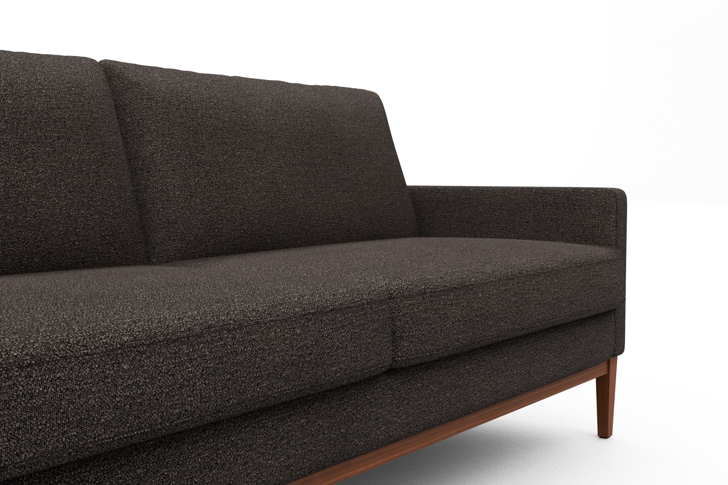 Sofa Bodo 2-Sitzer Boucle-Taupe