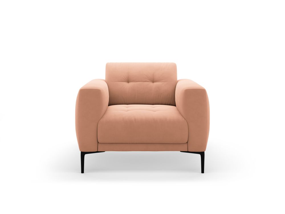 Cosmopolitan Design Sessel Lazio Samt Salvador Rosa