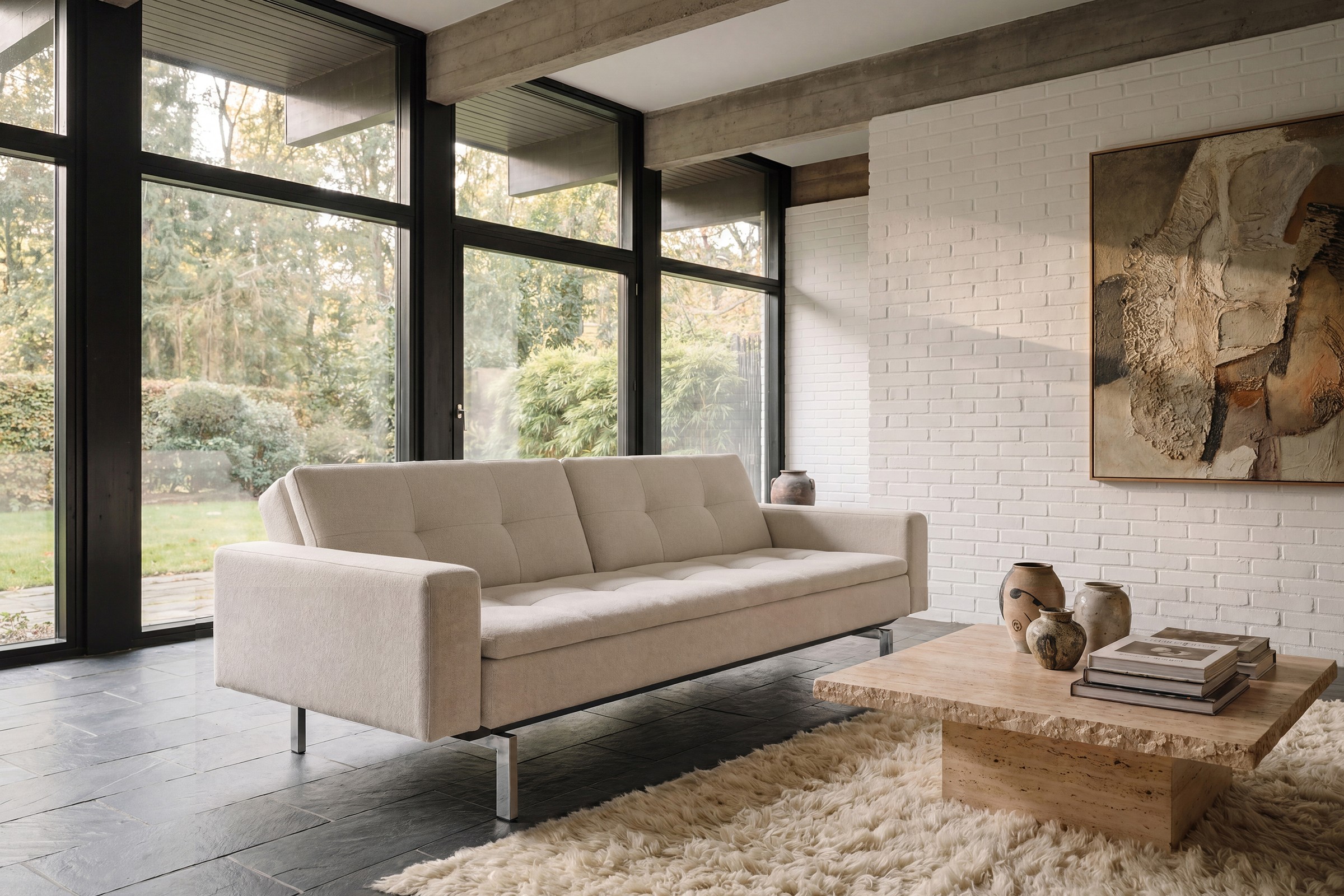 Schlafsofa Dublexo mit Armlehnen