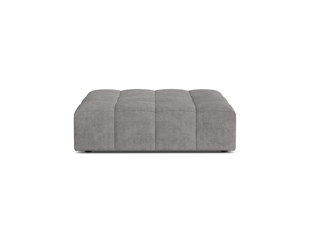 Cosmopolitan Design Pouf Chicago Chenille Eden Hellgrau