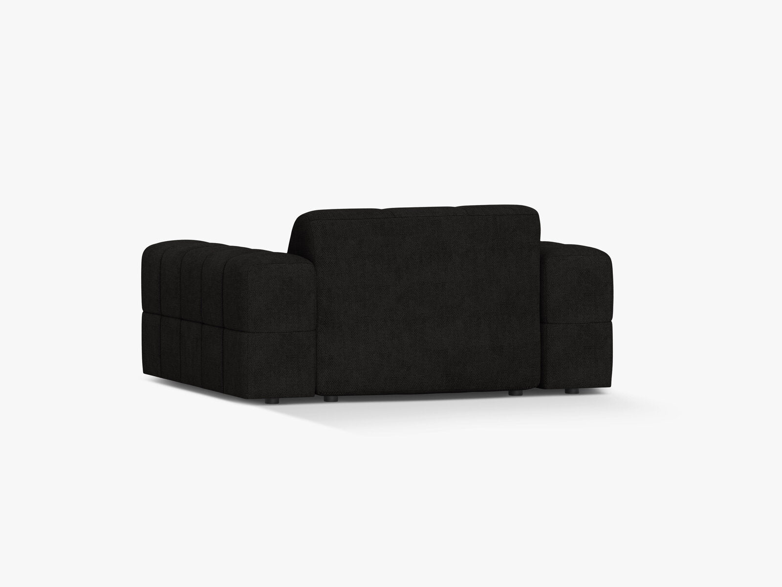 Micadoni Sessel Jennifer 1-Sitzer Chenille Eden Anthrazit