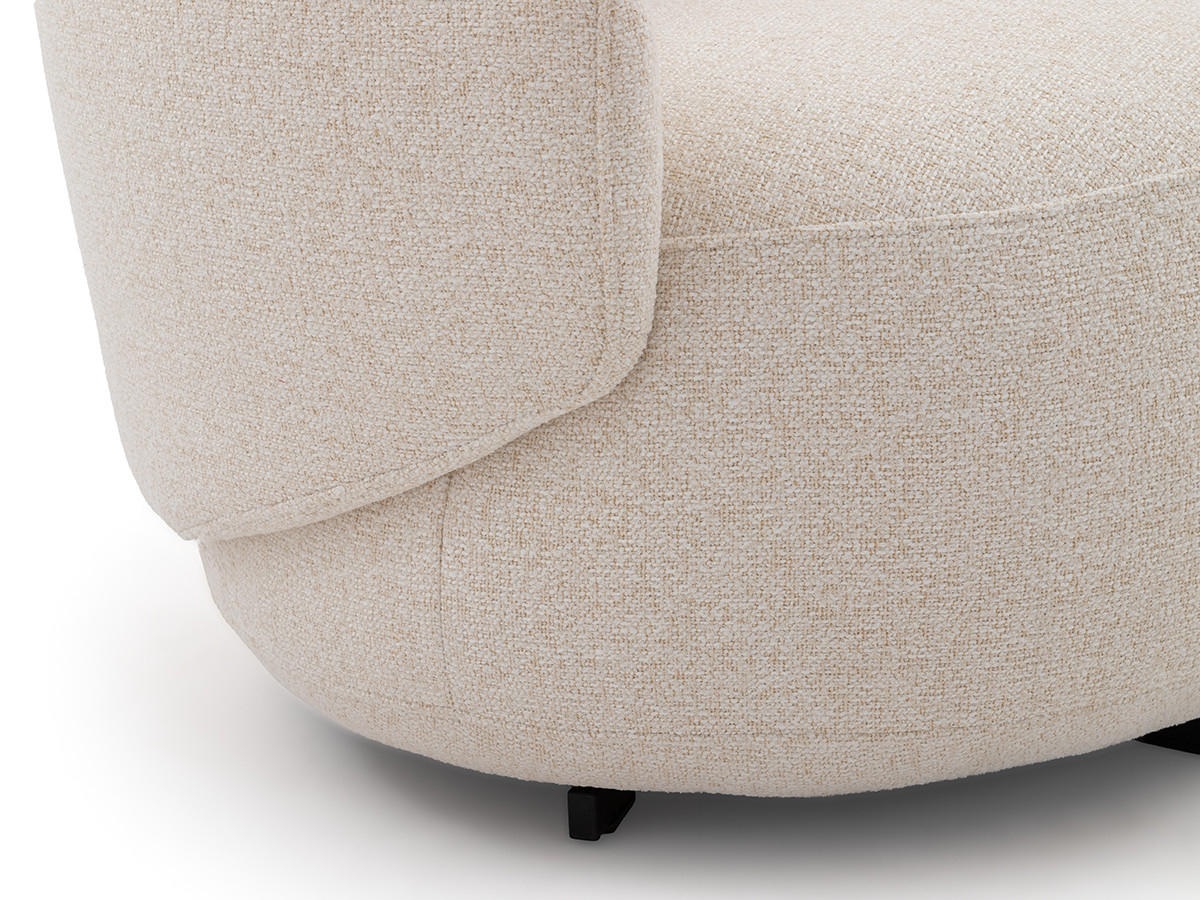 Bobochic Lexie Sessel Melange-Stoff Beige