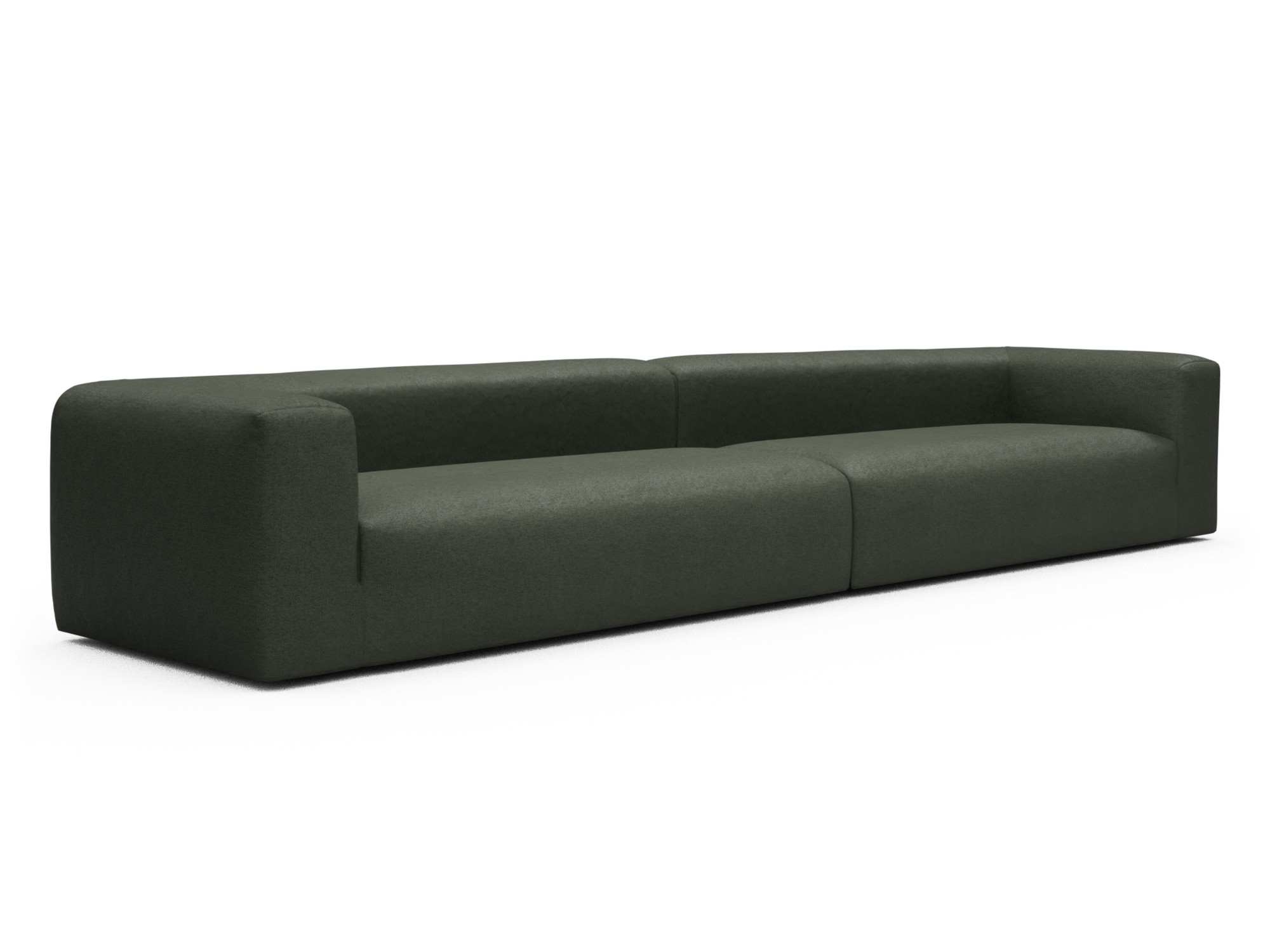 Skandi Home Modulares XXL Sofa Fred 5-Sitzer Denari-Forest-Green moebelfaktor