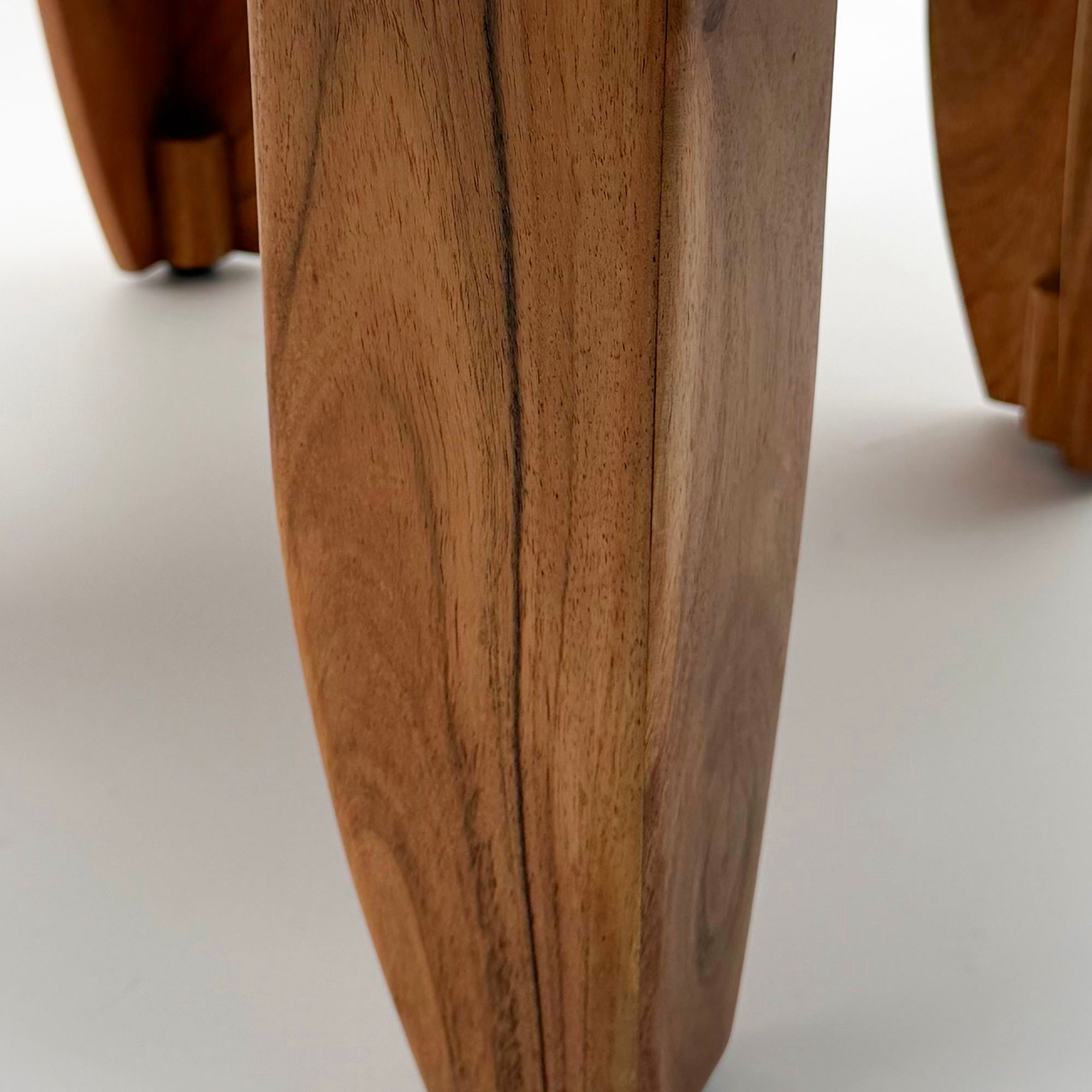Couchtisch Stadlandet Massivholz Akazie Ø 60 × H 36 cm