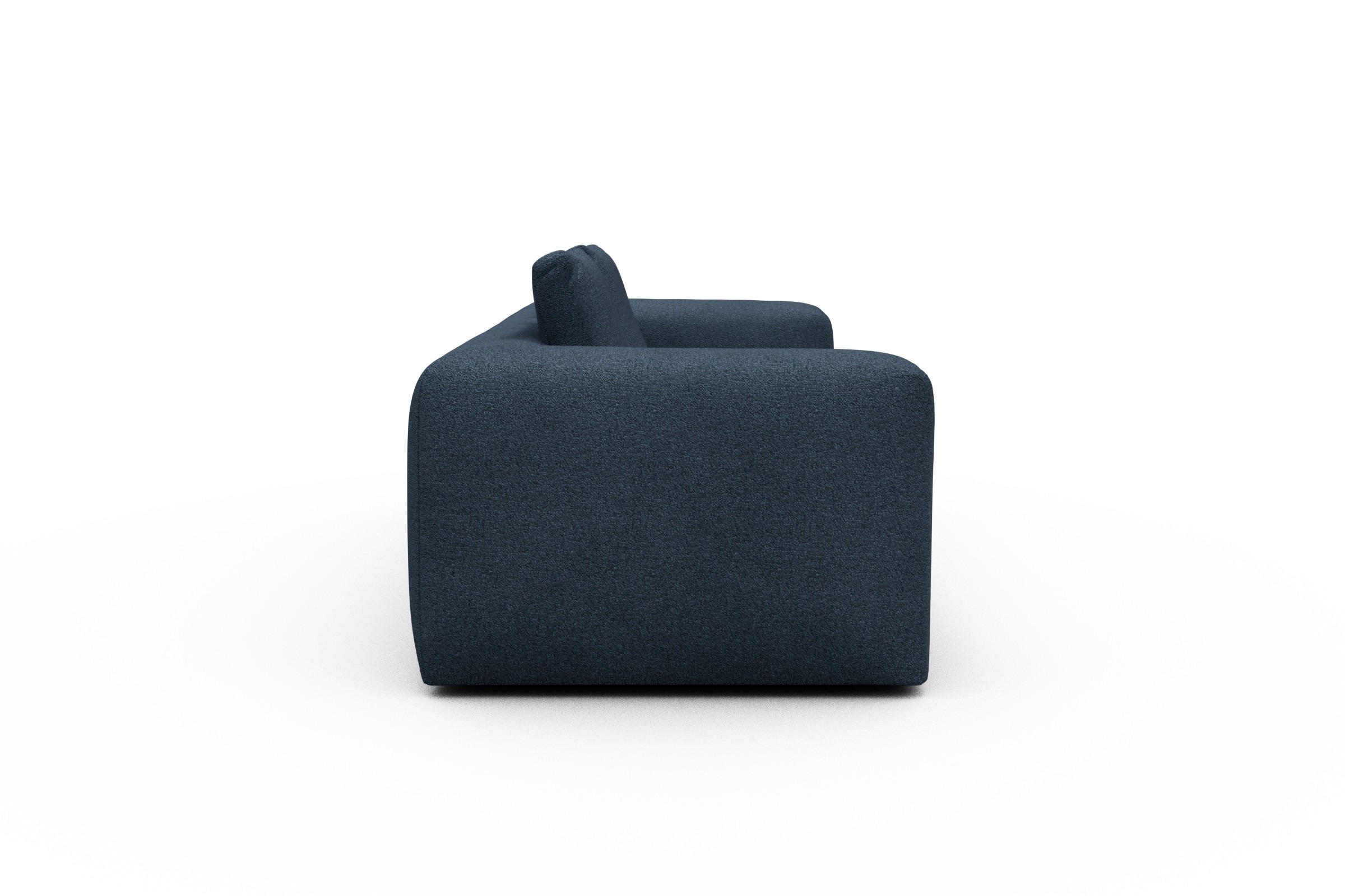 Sofa Fred 3-Sitzer Boucle-Blue