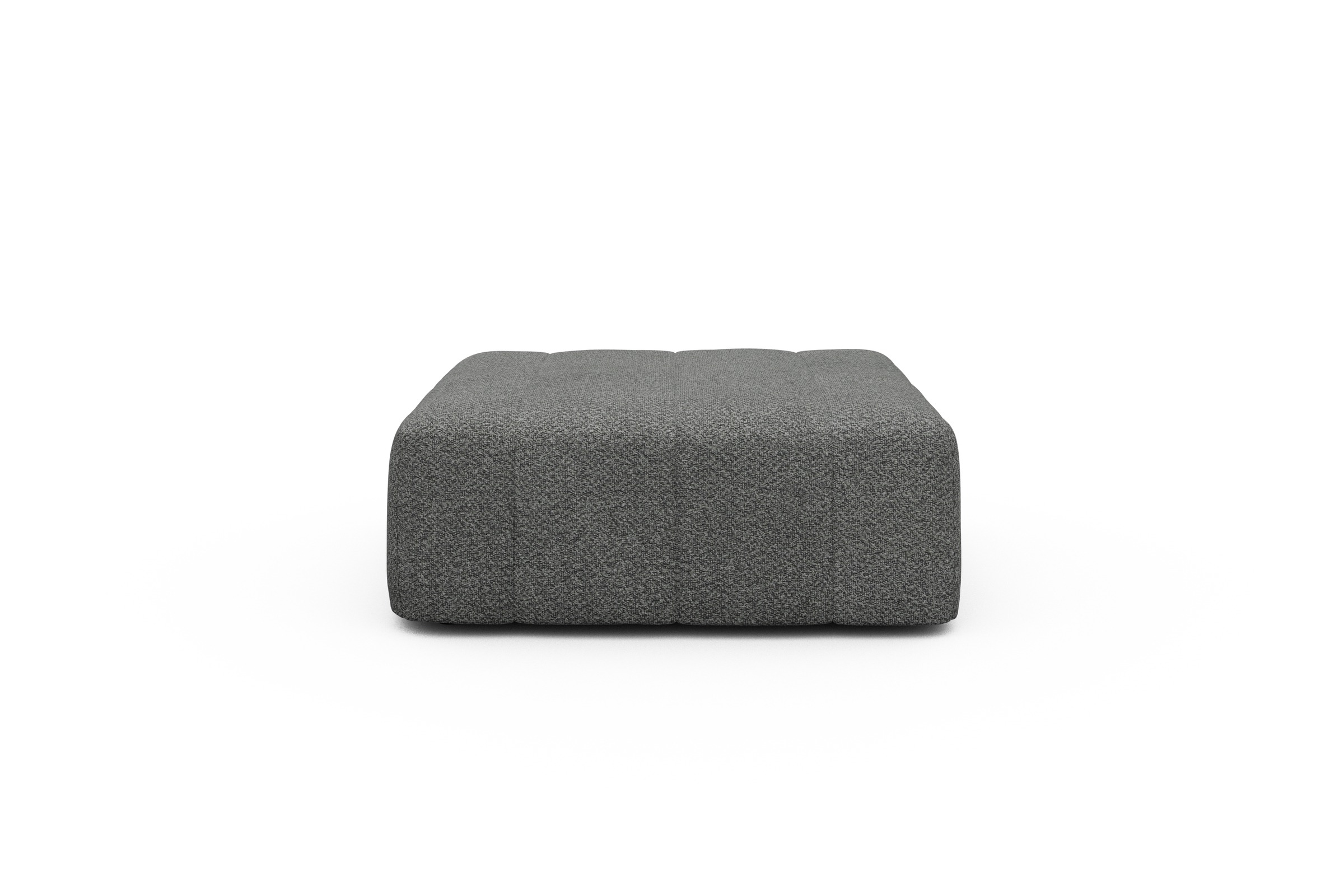 Sitzhocker Hugo Ottomane Vanora-Warm-Grey