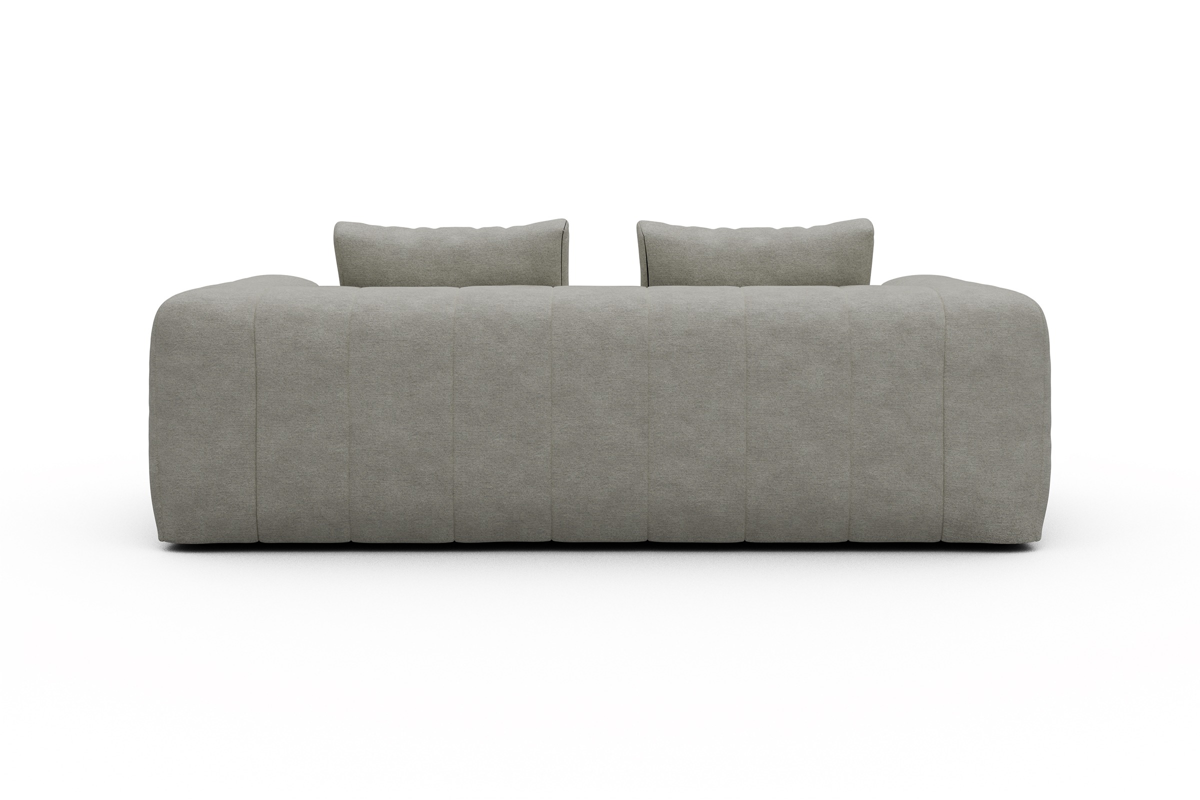 Sofa Hugo 3-Sitzer Carreno-Moon-Stone-White