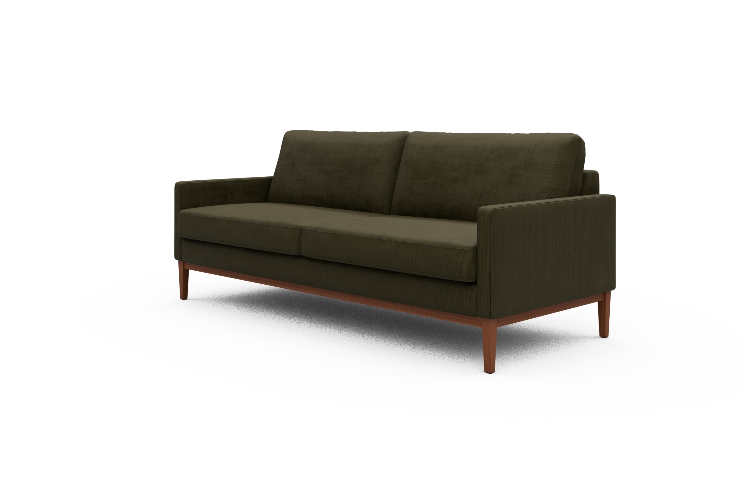 Sofa Bodo 3-Sitzer Cordufine-Pine-Green