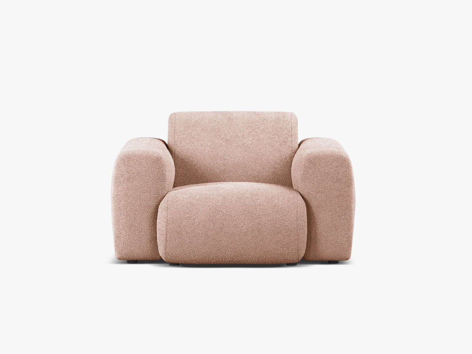 Micadoni Sessel Molino Boucle Baloo Puderrosa