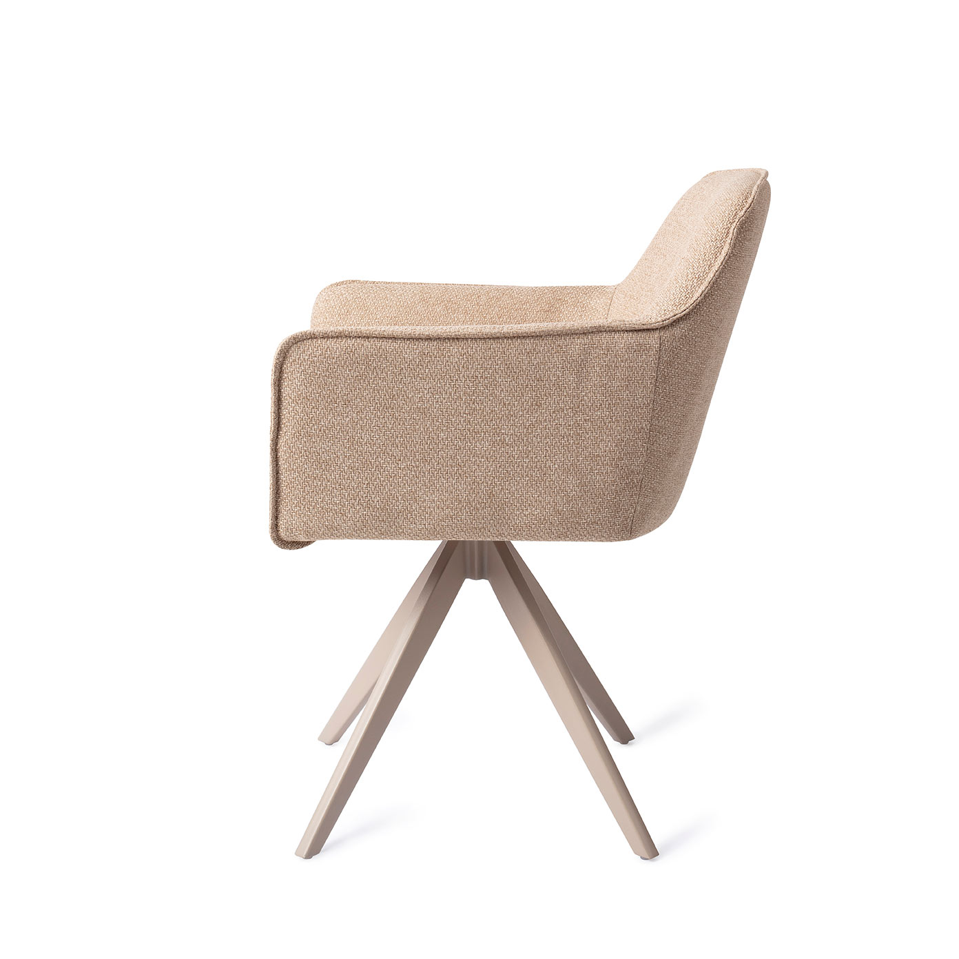 Jesper Home Esszimmerstuhl Hofu Wild-Walnut Turn Beige
