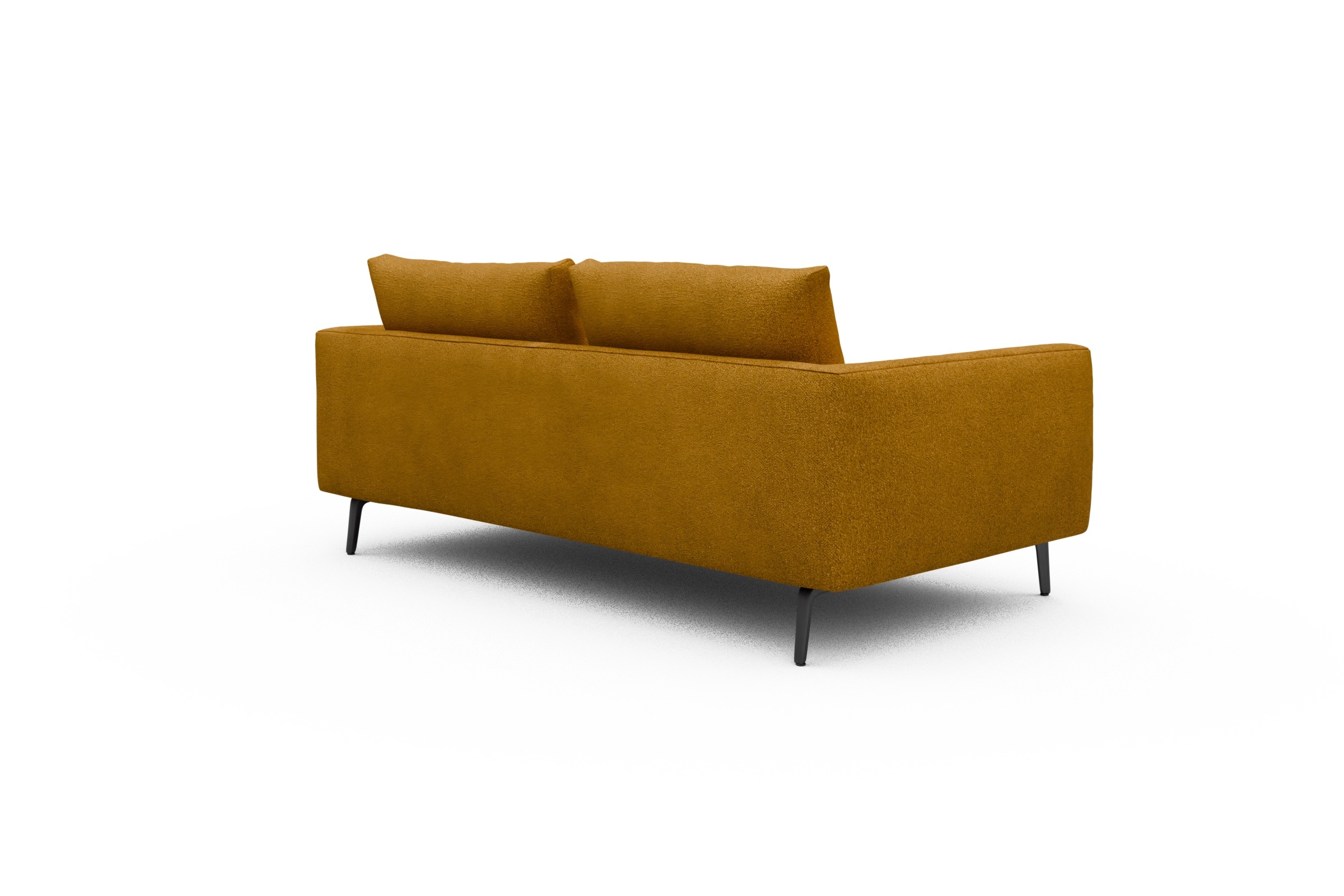 Sofa Karl 2-5-Sitzer Boucle-Ochre