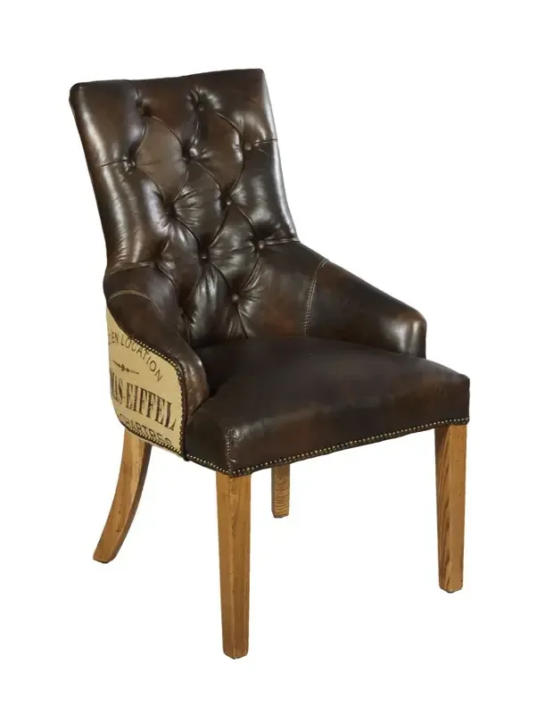 Moebelfaktor Vintage Stuhl Norris Dark