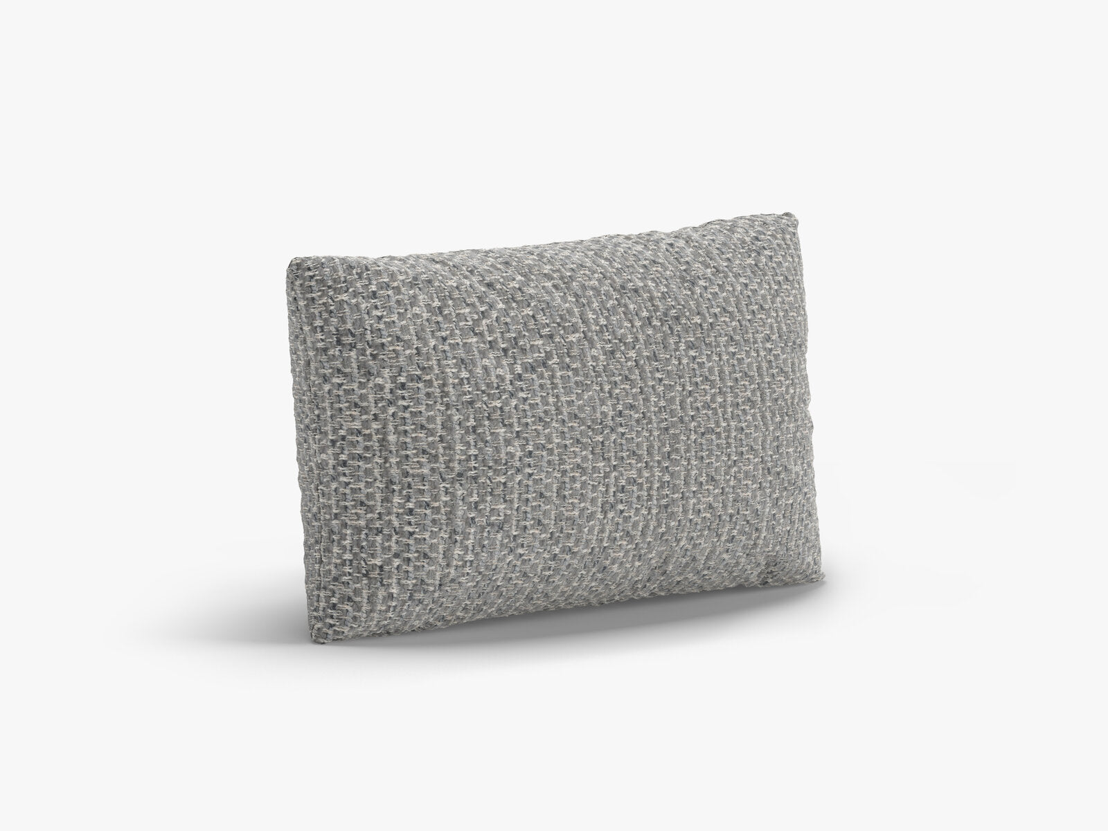 Micadoni Kissen Poppy Chenille Silencio Grau 30x50