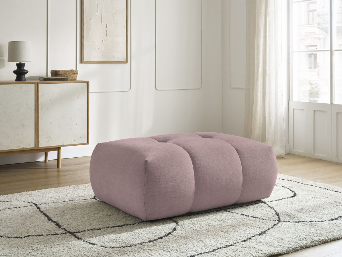 Bobochic Fuji Pouf Stoff Rosa