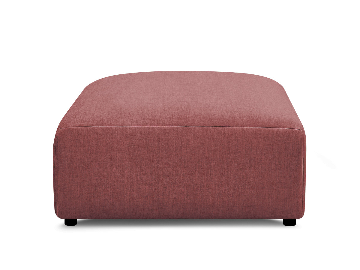 Bobochic Jana Pouf 94 × 114 cm Samt Orange